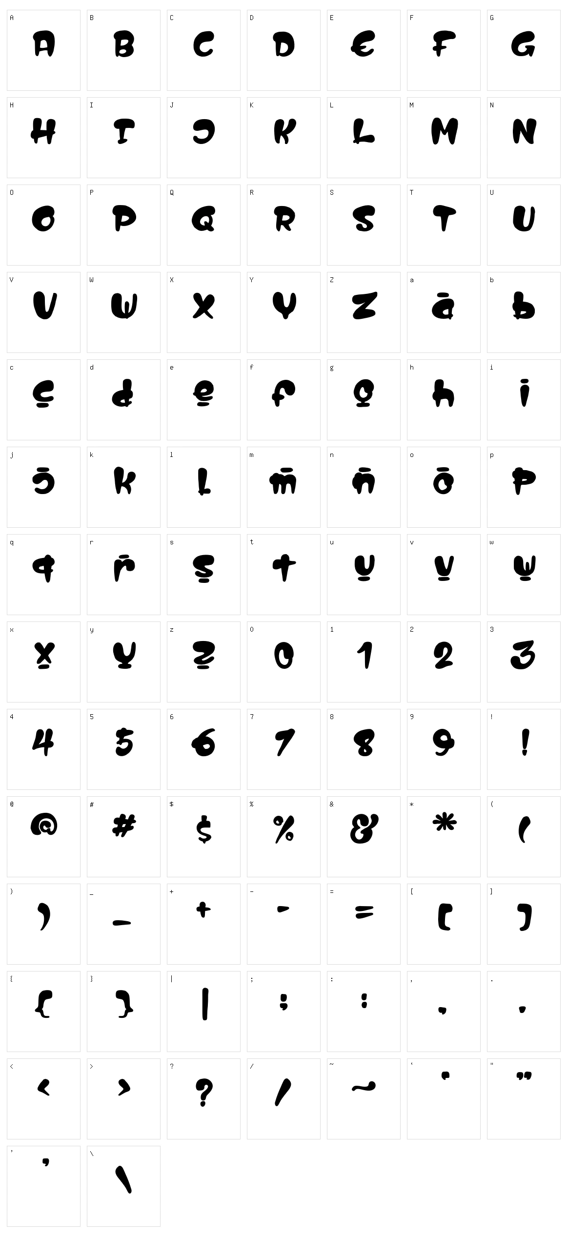 Life Hacks Character Set