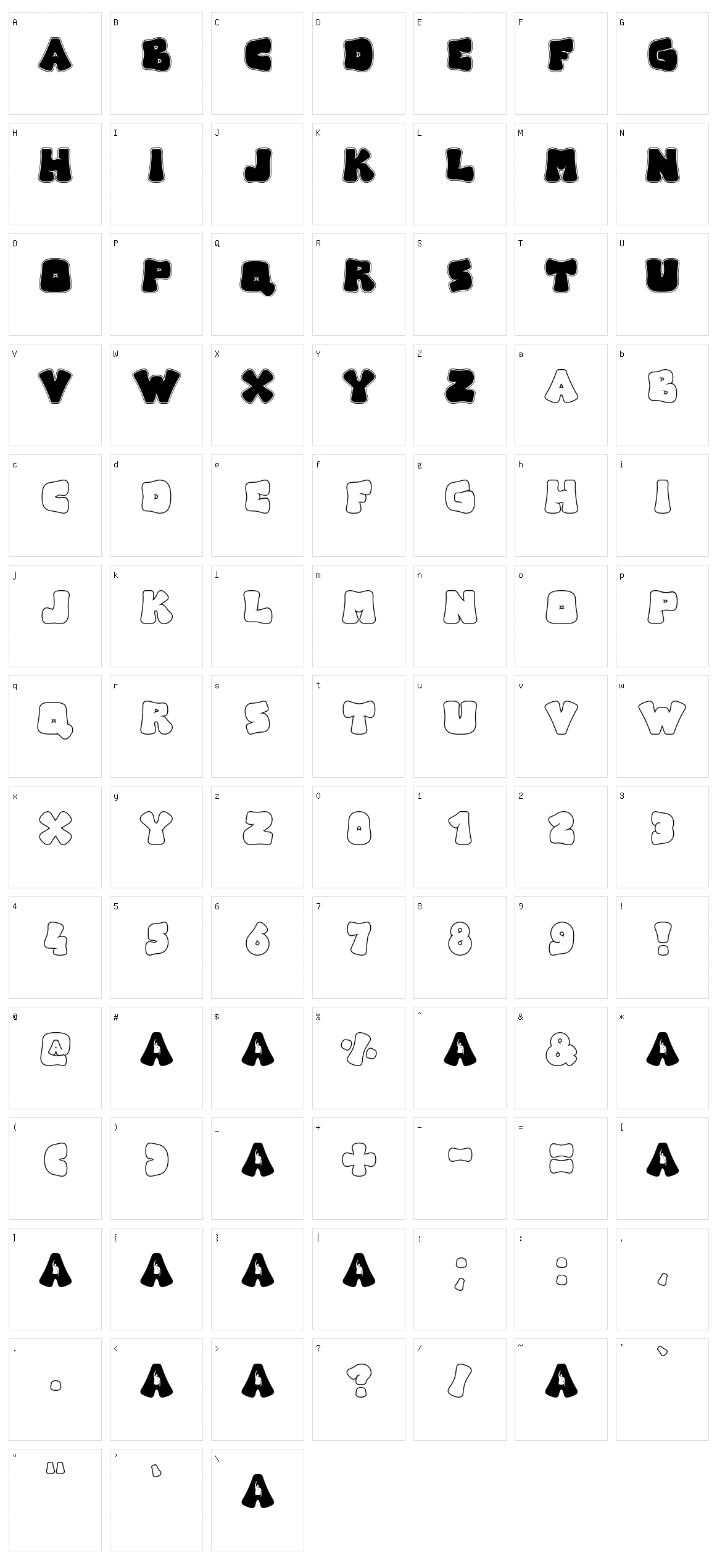 Arise Logo Character Set