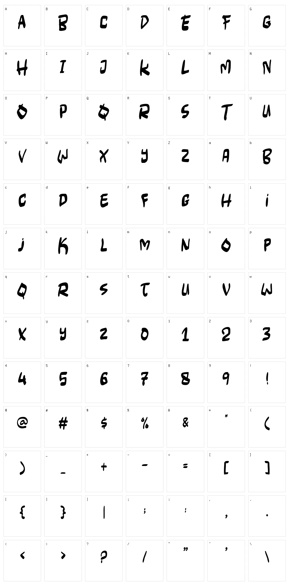 Lowkey Character Set