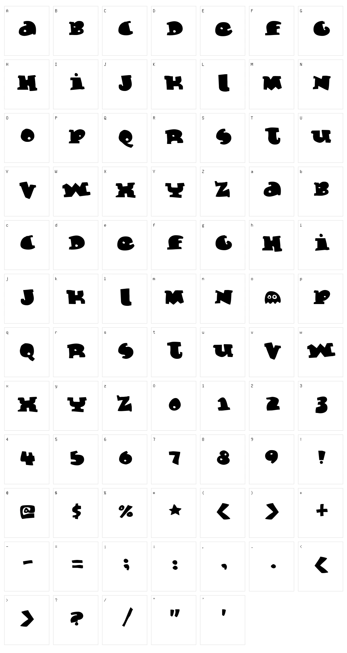 Marmelade Guys Character Set