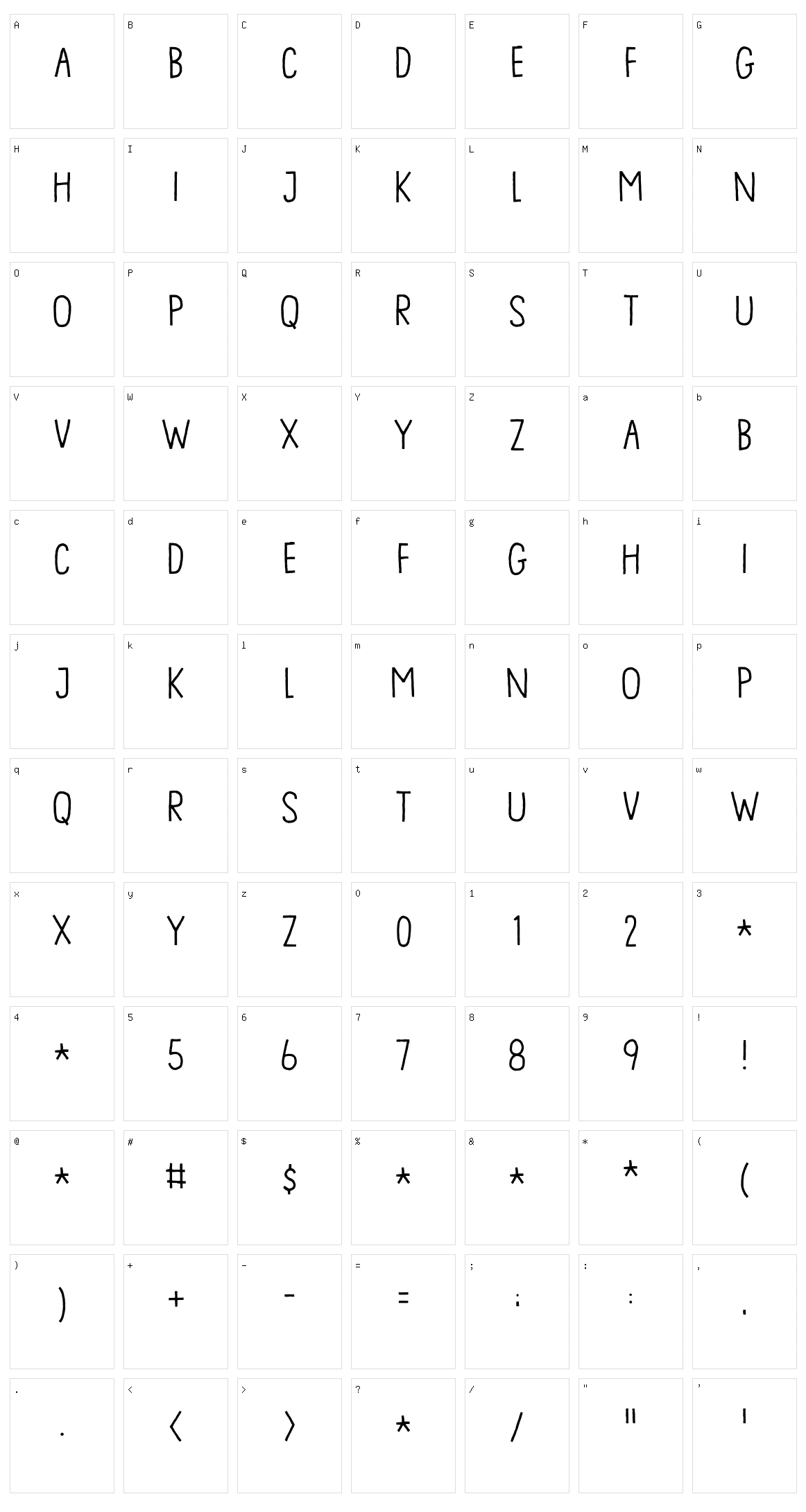 Material Boy Character Set