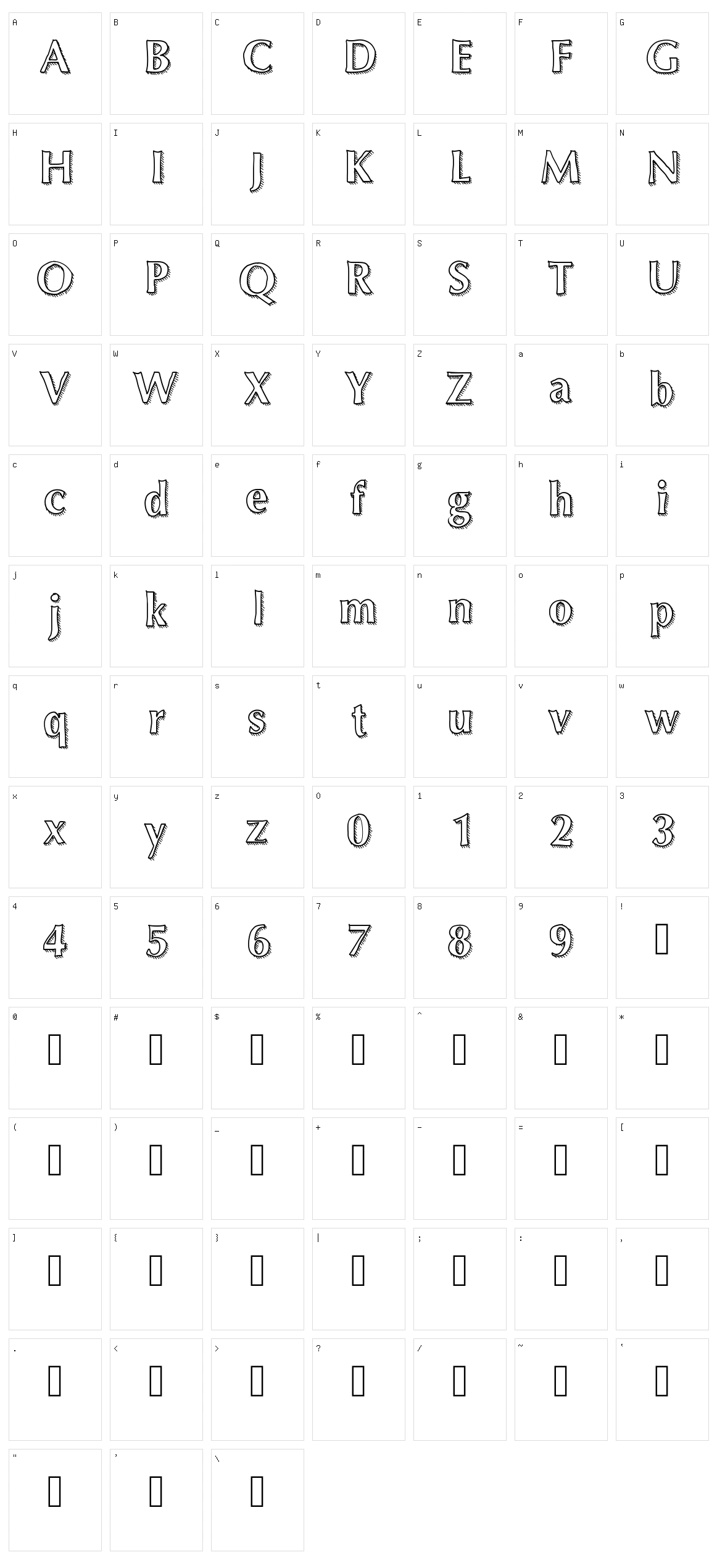 Maximum Character Set