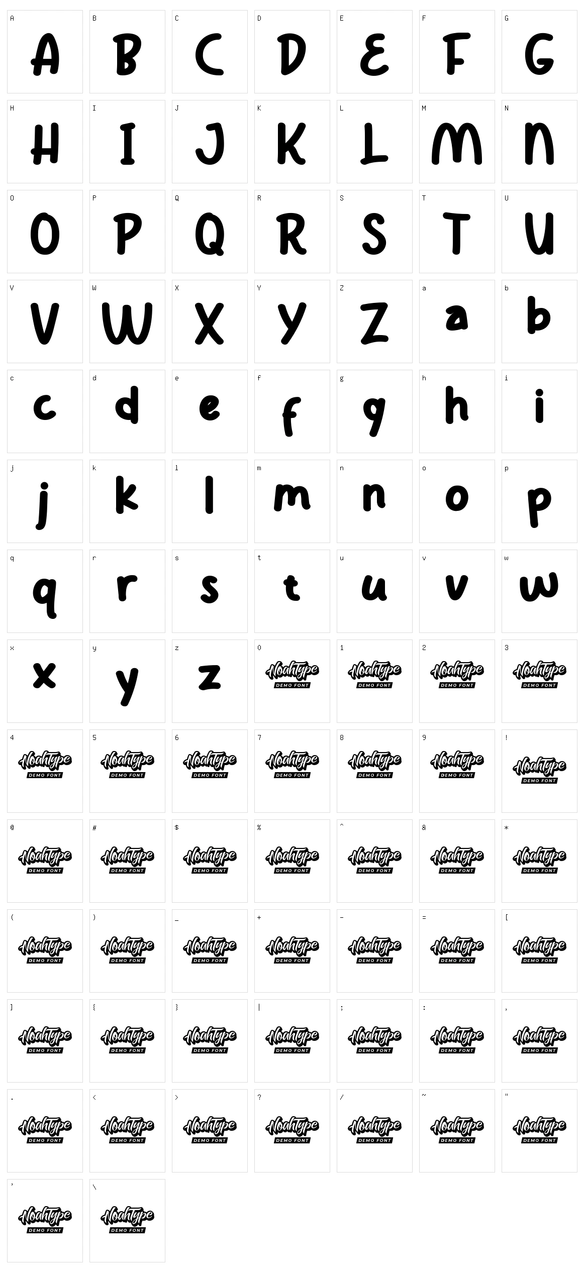 Mc Donuts Character Set