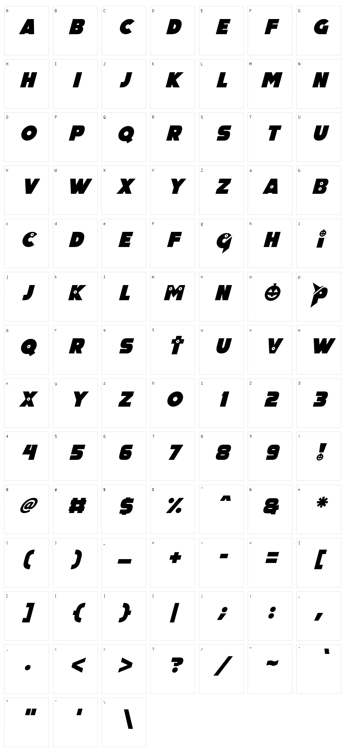 Pumpkin King Character Set