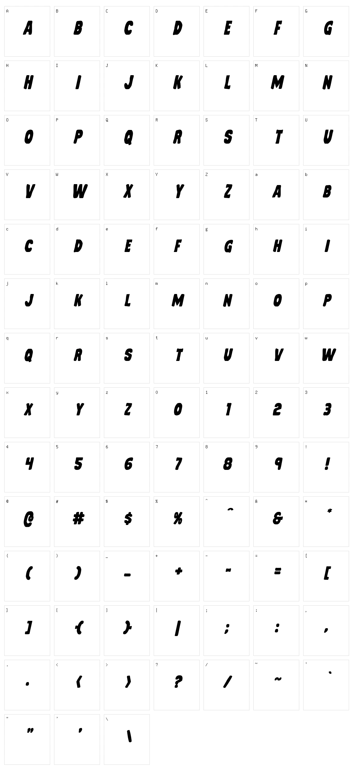 Mystery Mobile Character Set