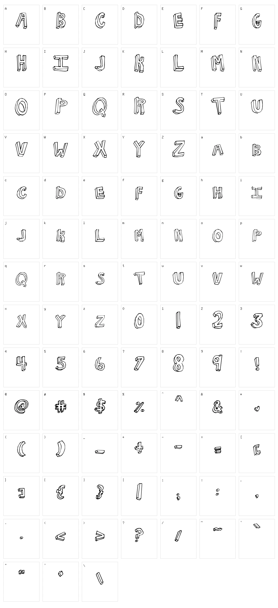 NKOTB Fever Character Set