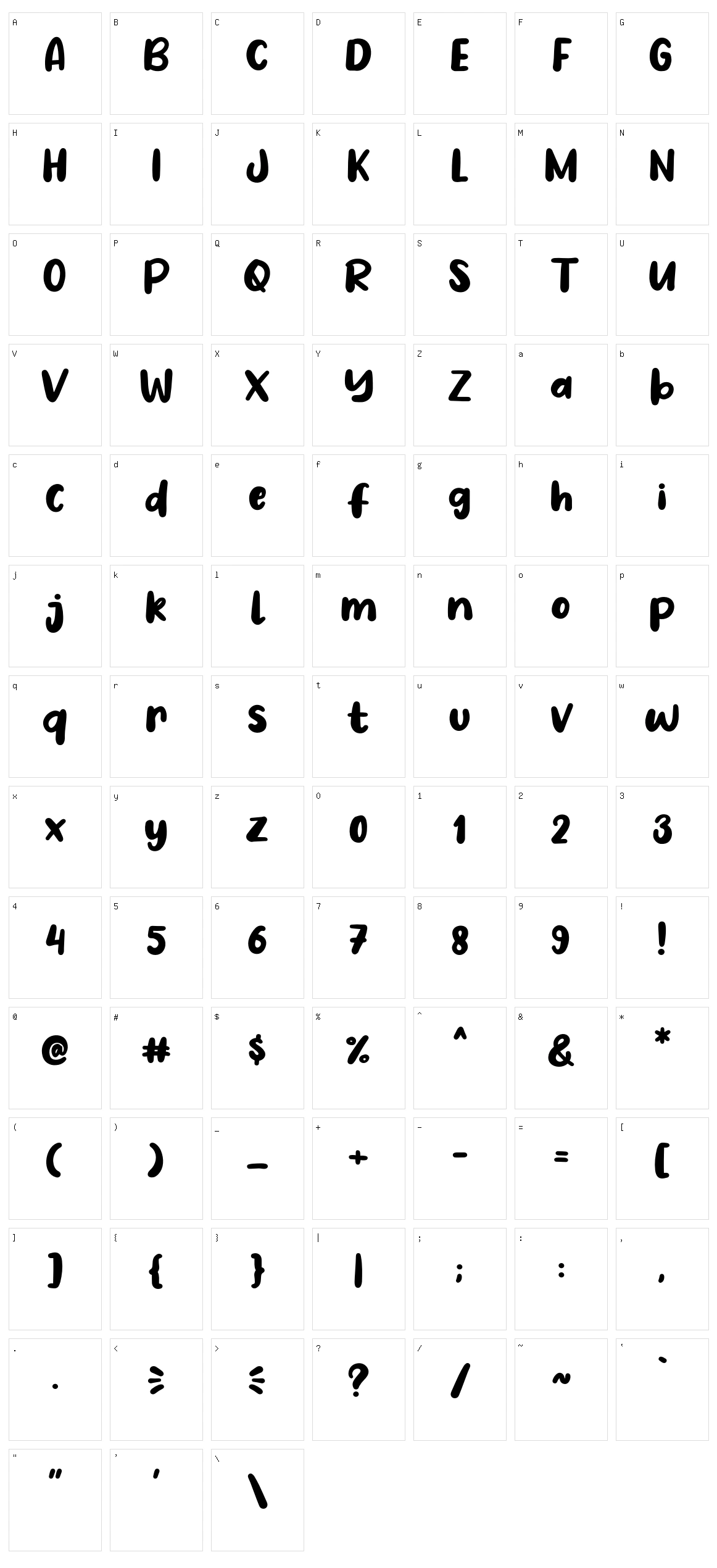 No Virus Character Set
