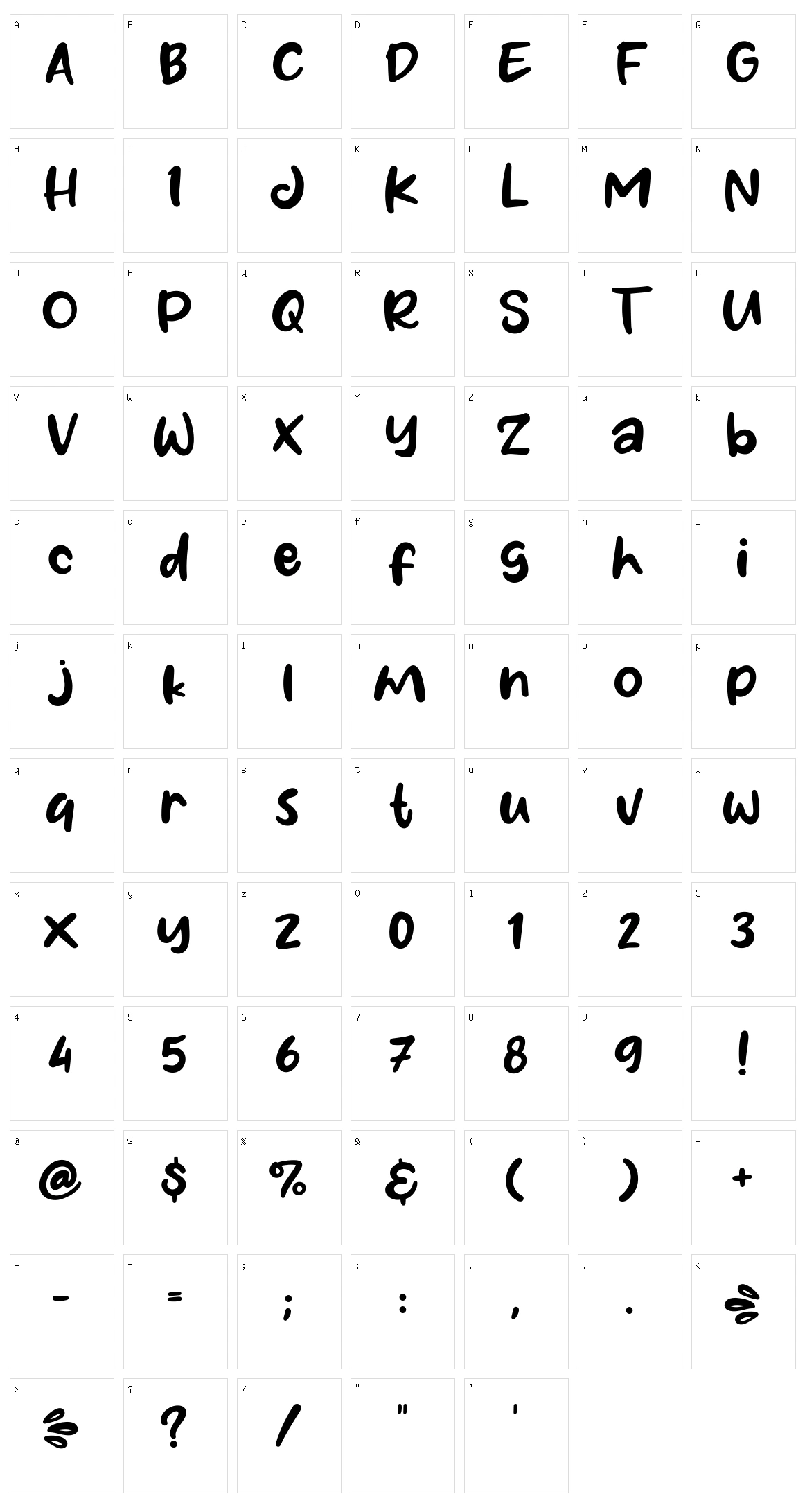 Panipuri Character Set