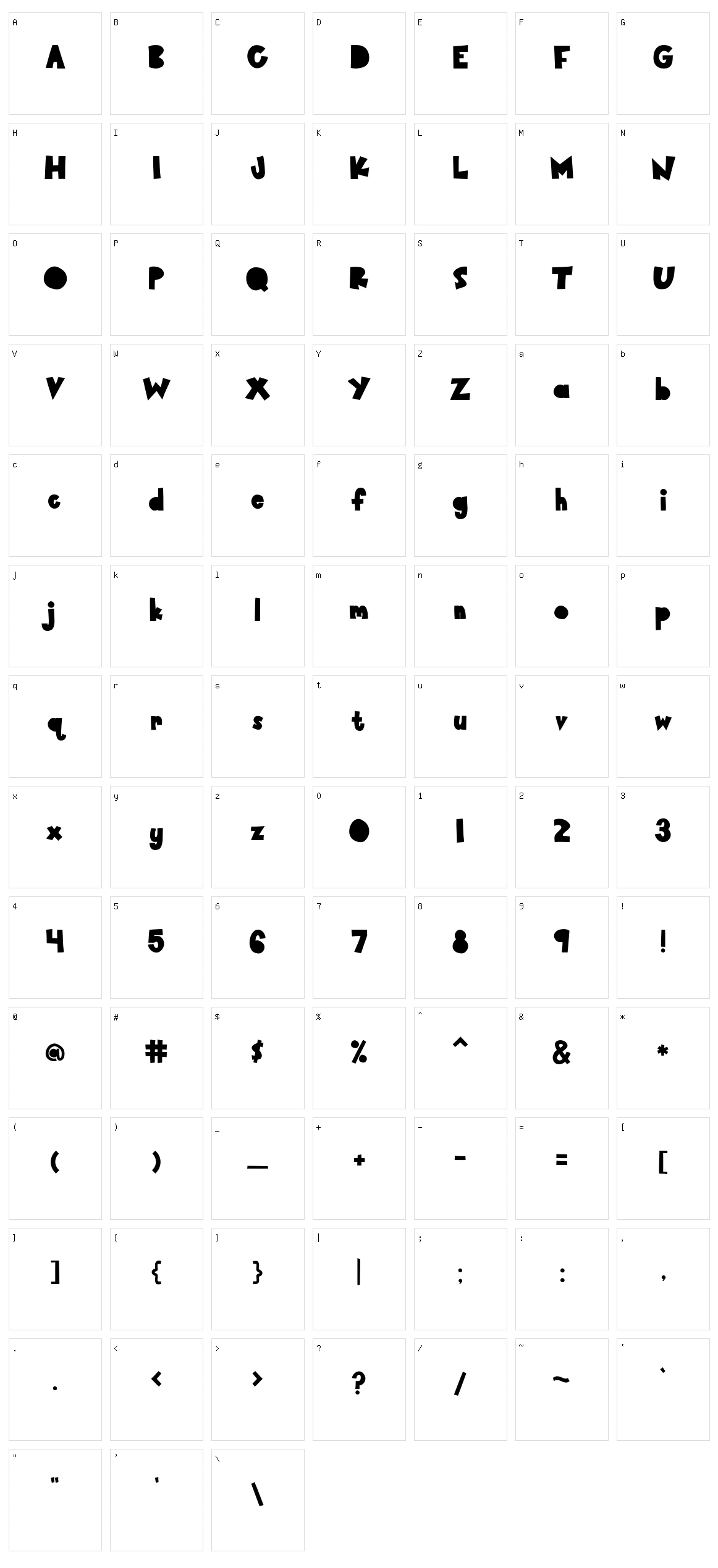 Paper Cutout Character Set