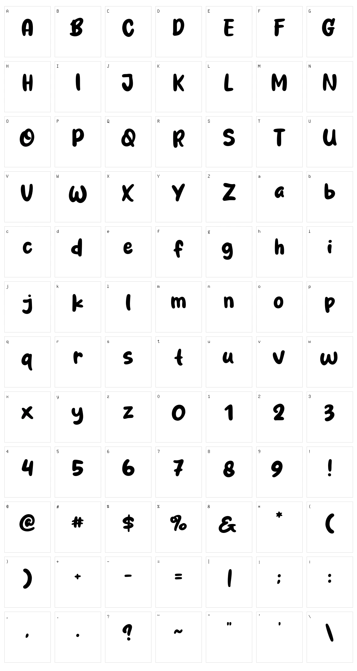 Paratha Character Set