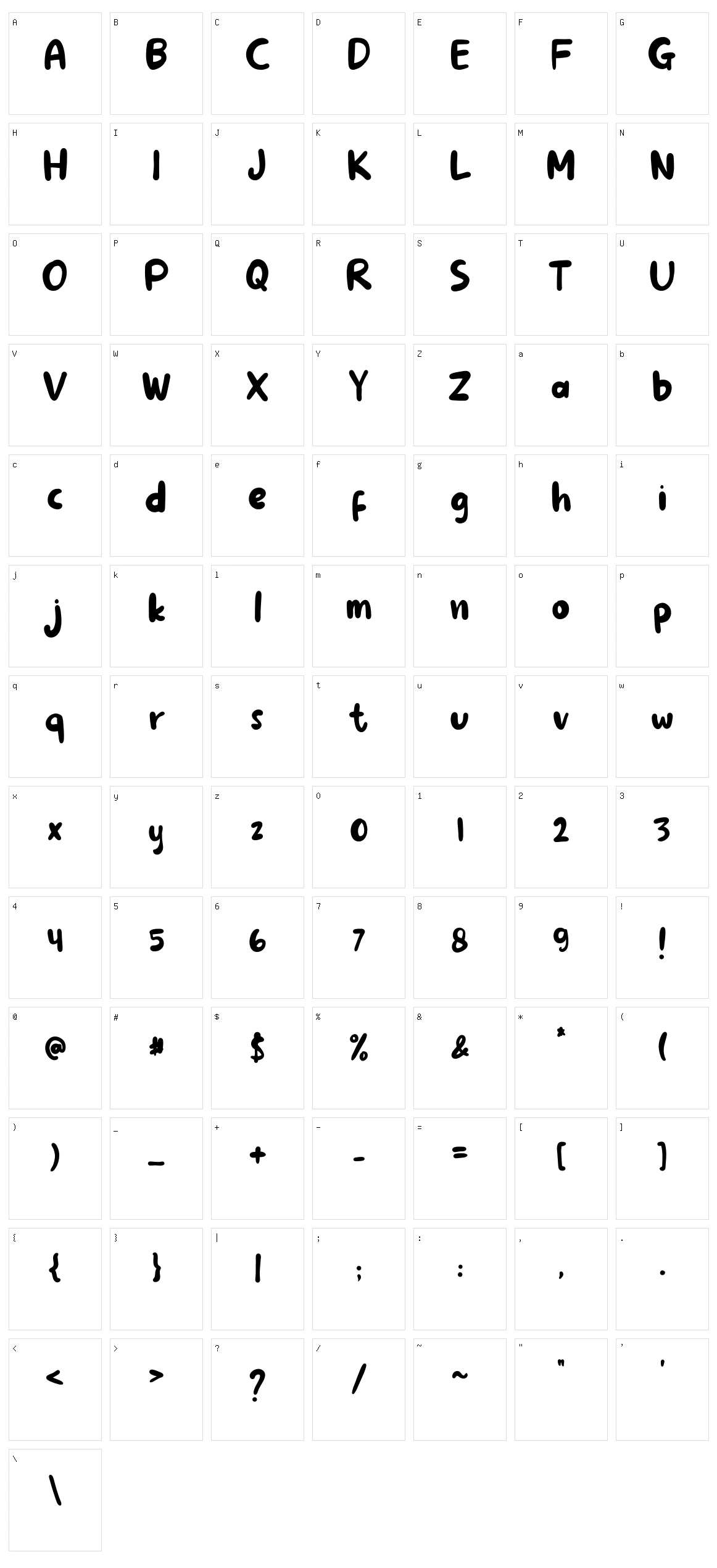 Random Character Set