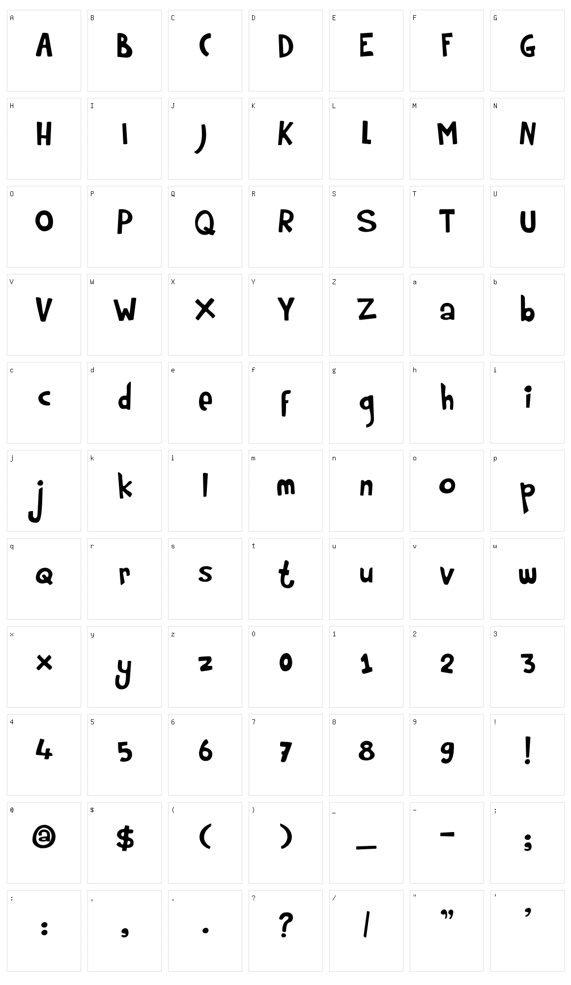 Rumpelstiltskin Character Set