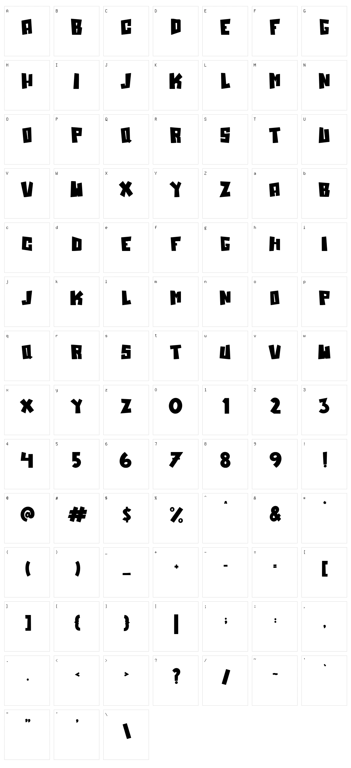 Santa Day Character Set
