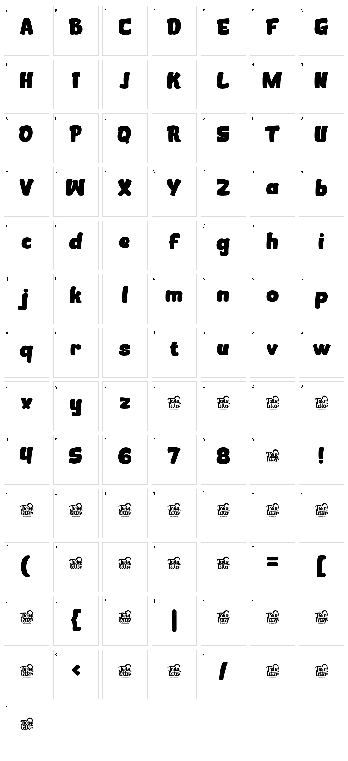 Sedifo Character Set