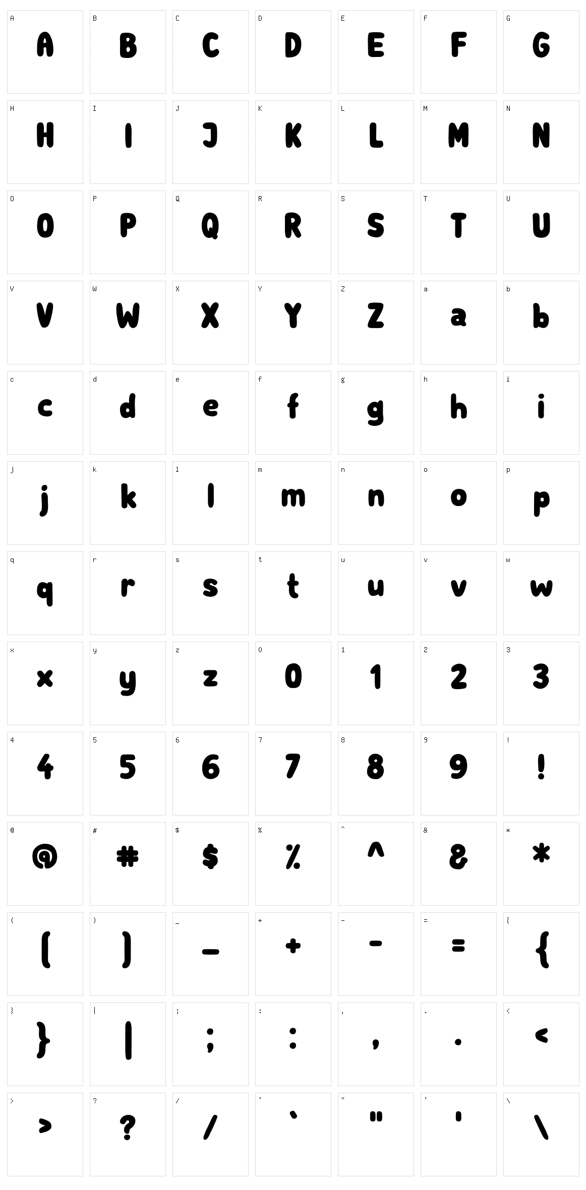 Subscribe Character Set