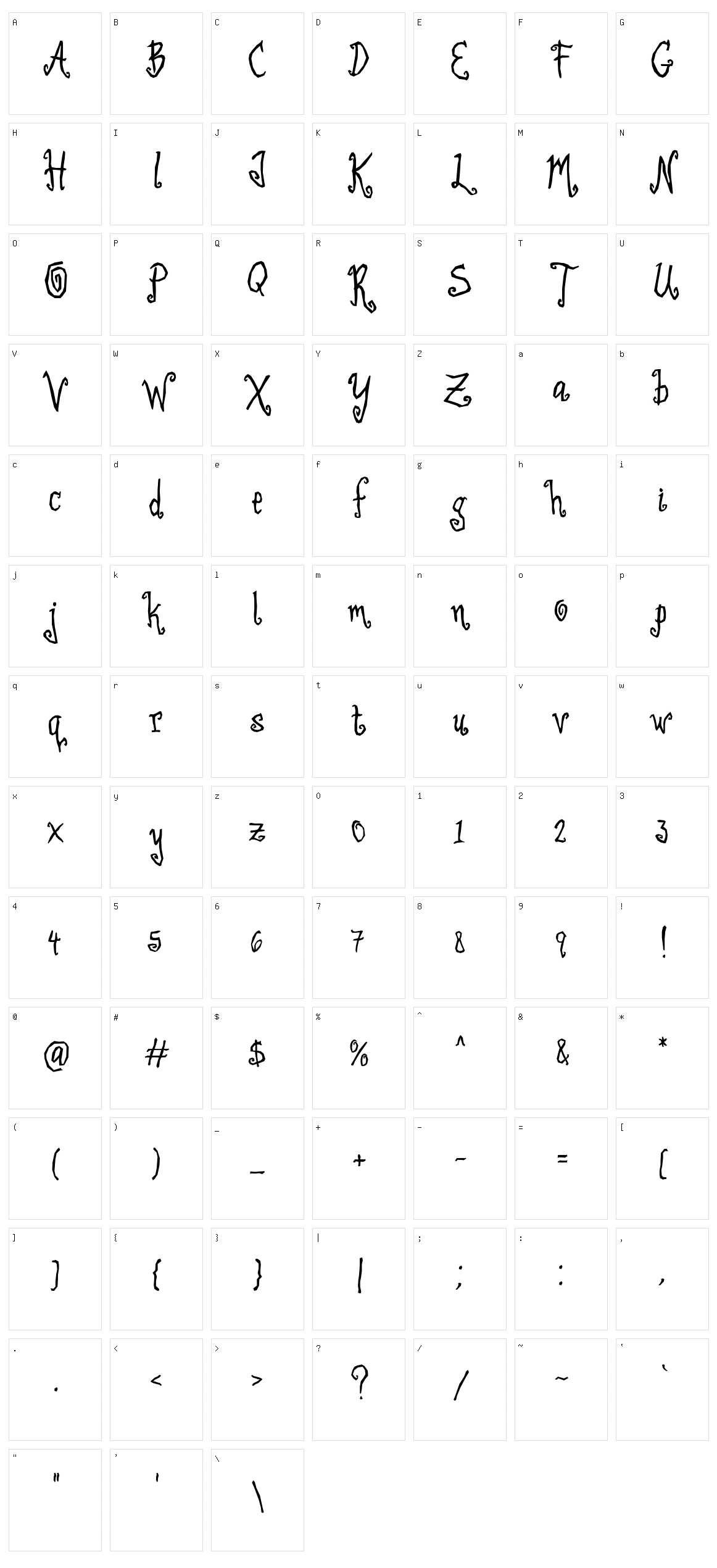 Little Witch Character Set