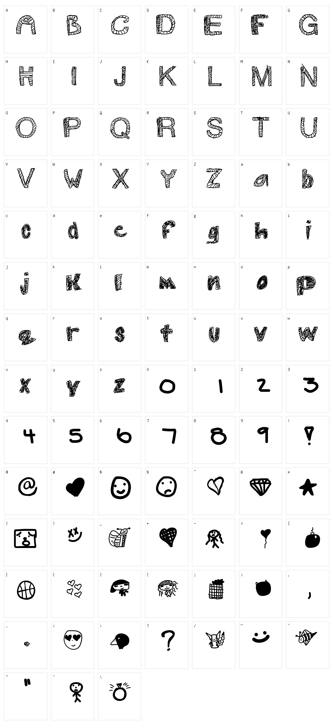 Swag Character Set