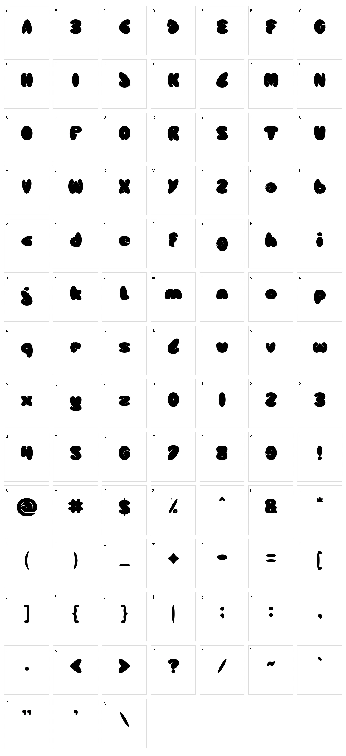 Technology Character Set