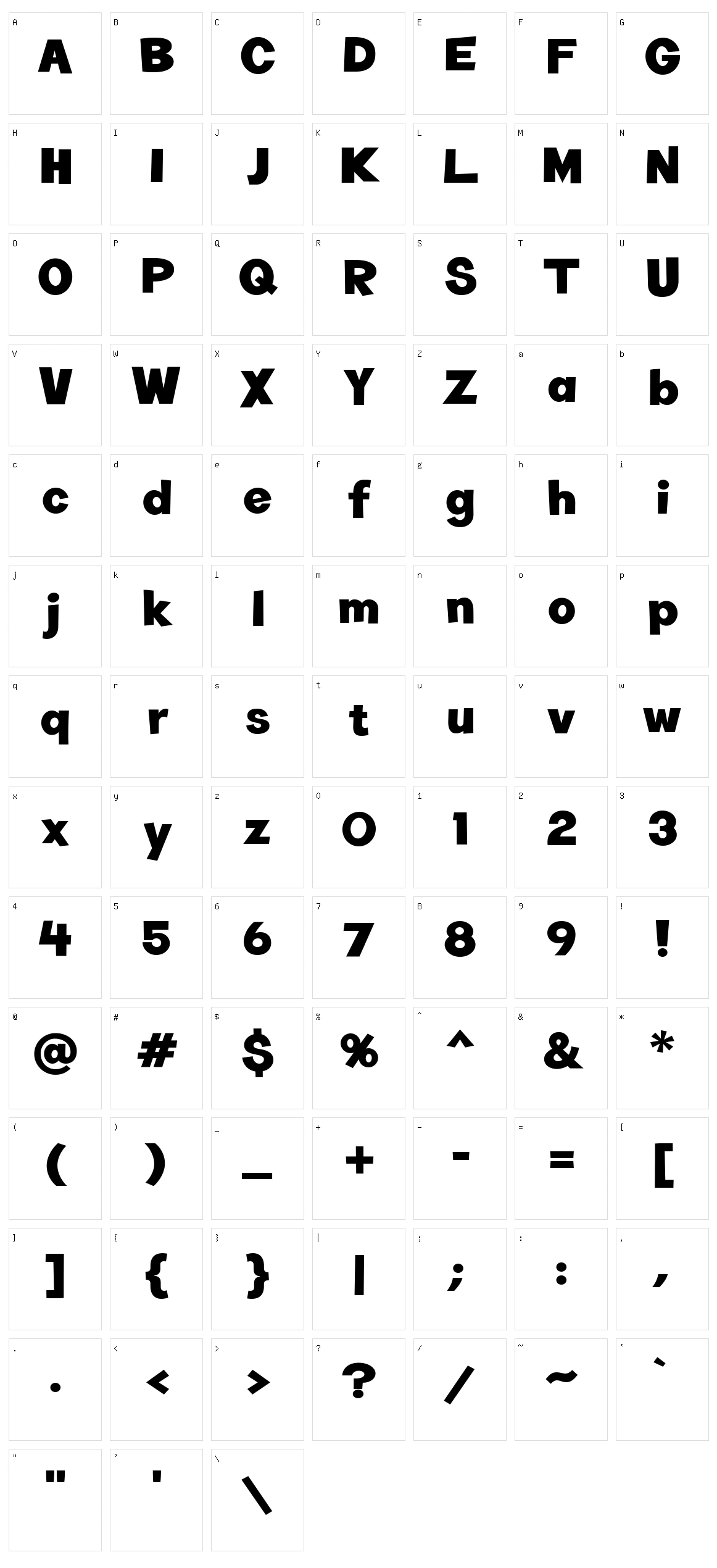 Toony Character Set