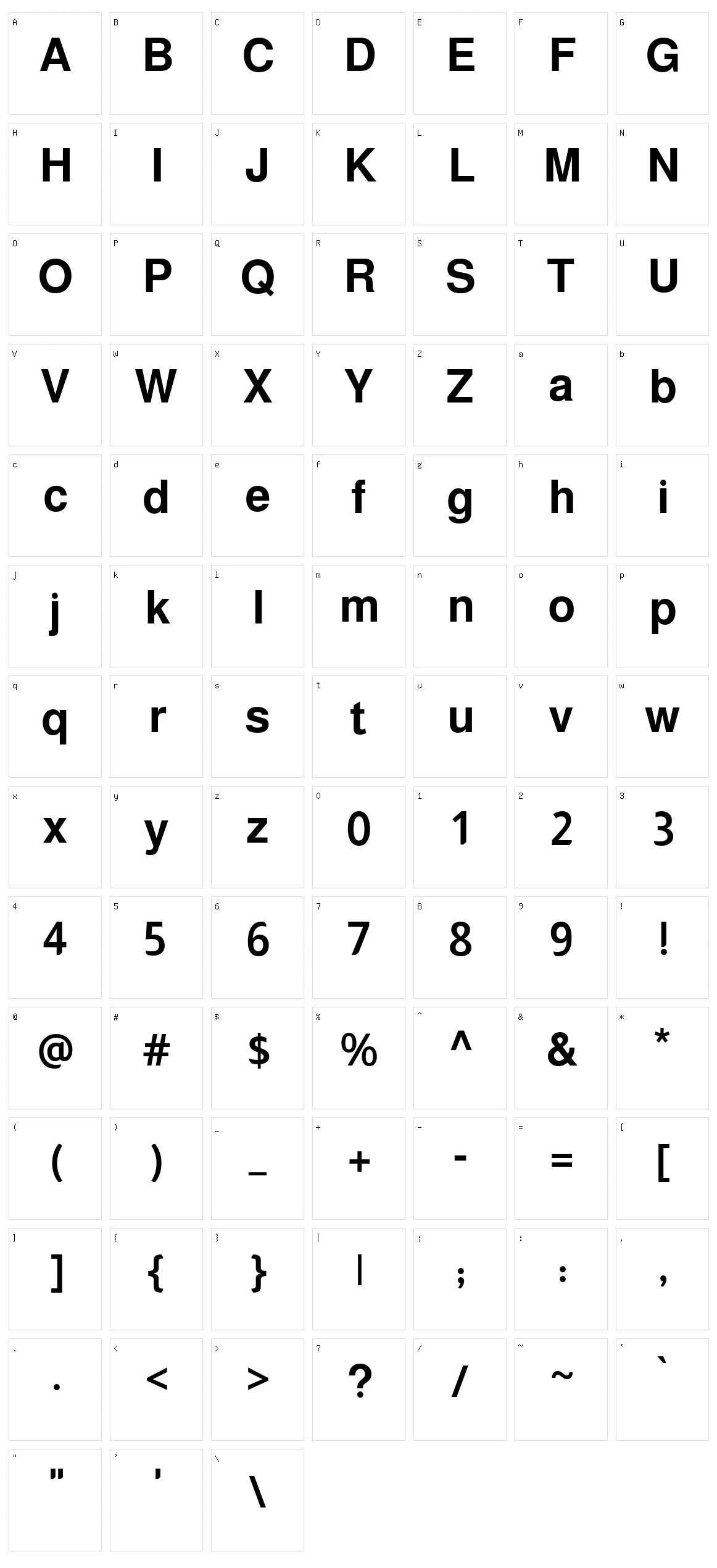 Almarai Character Set