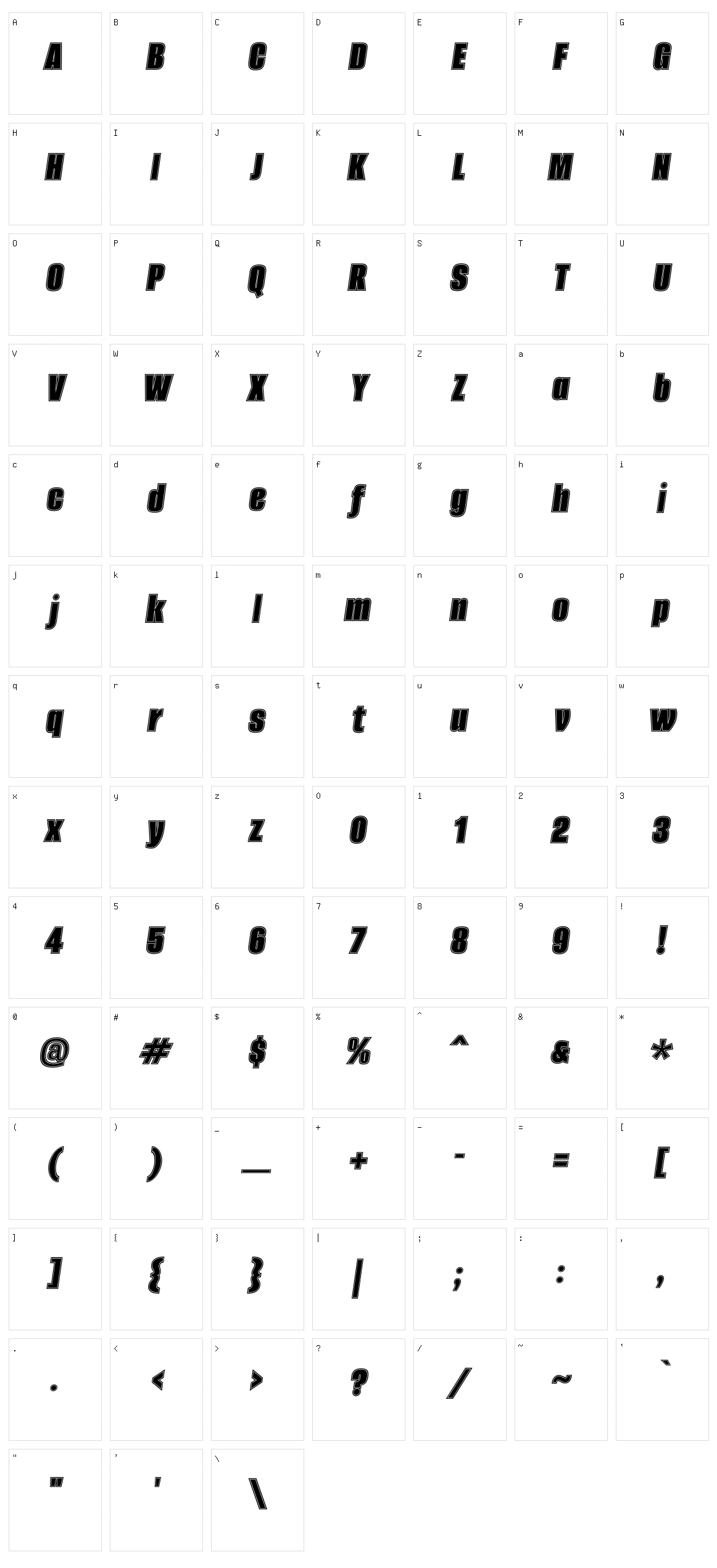 Alumni sans collegiate one sc Character Set