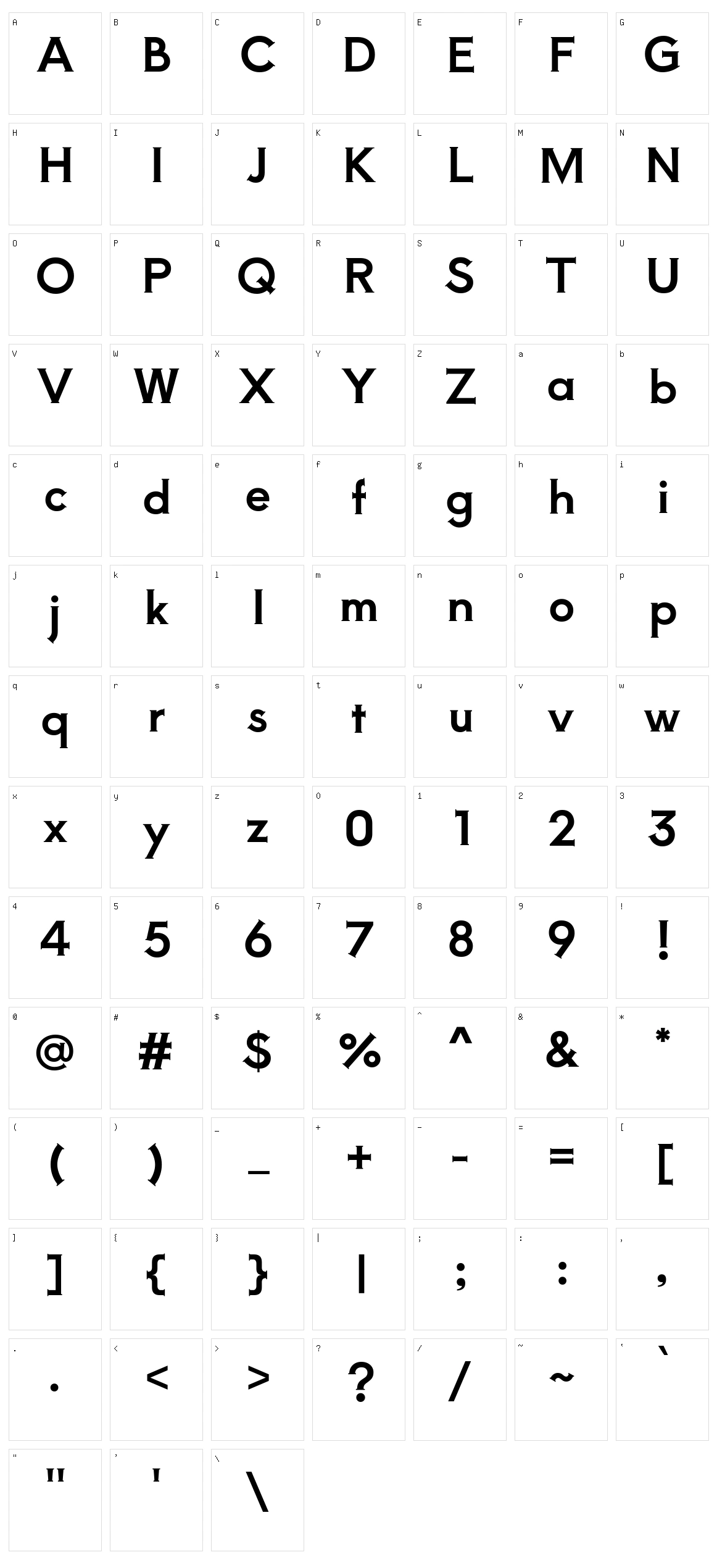 Aoboshi one Character Set