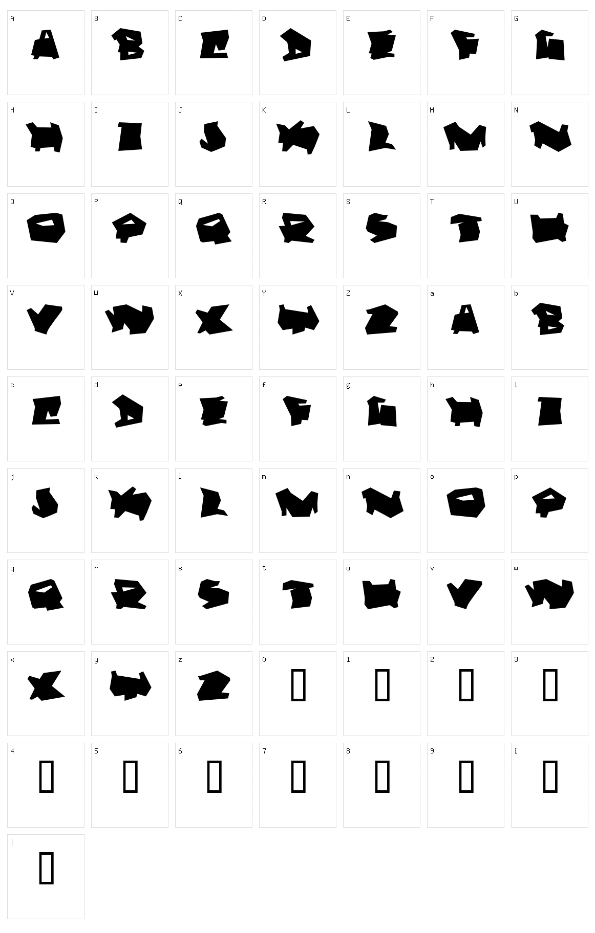 Dortmund Character Set