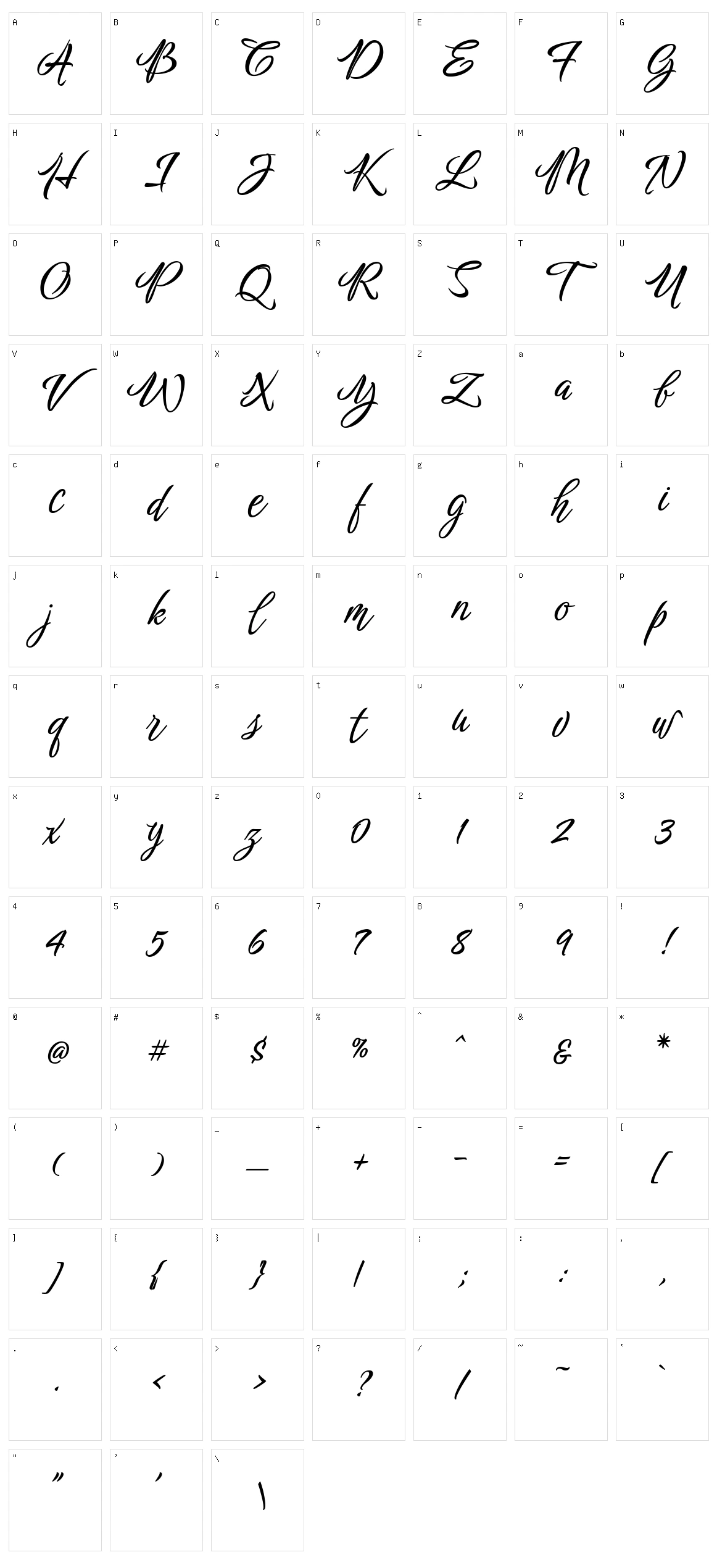 Birthstone bounce Character Set