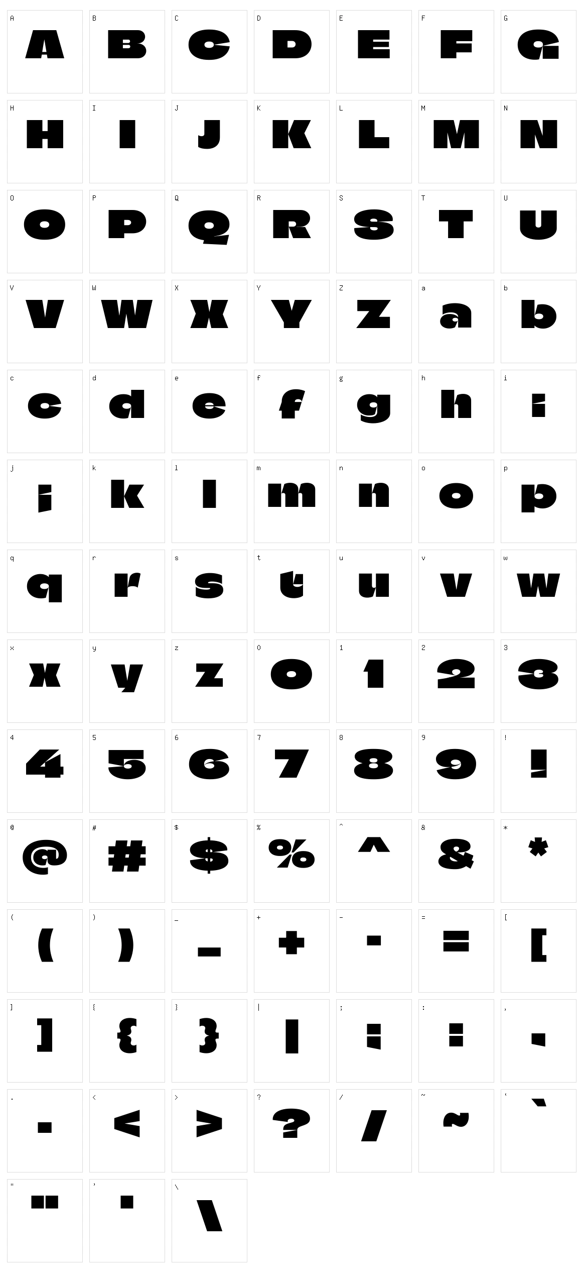 Climate crisis Character Set