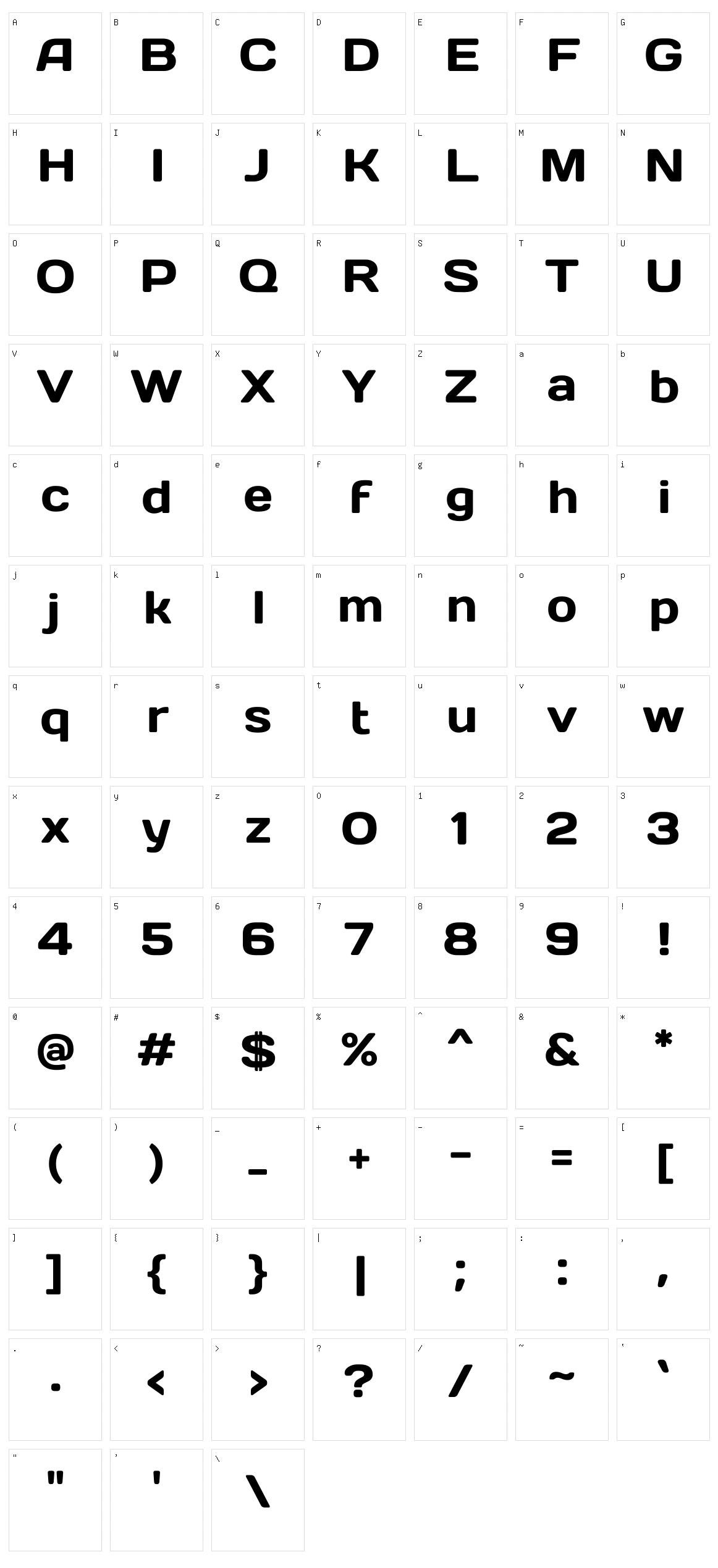 Days one Character Set