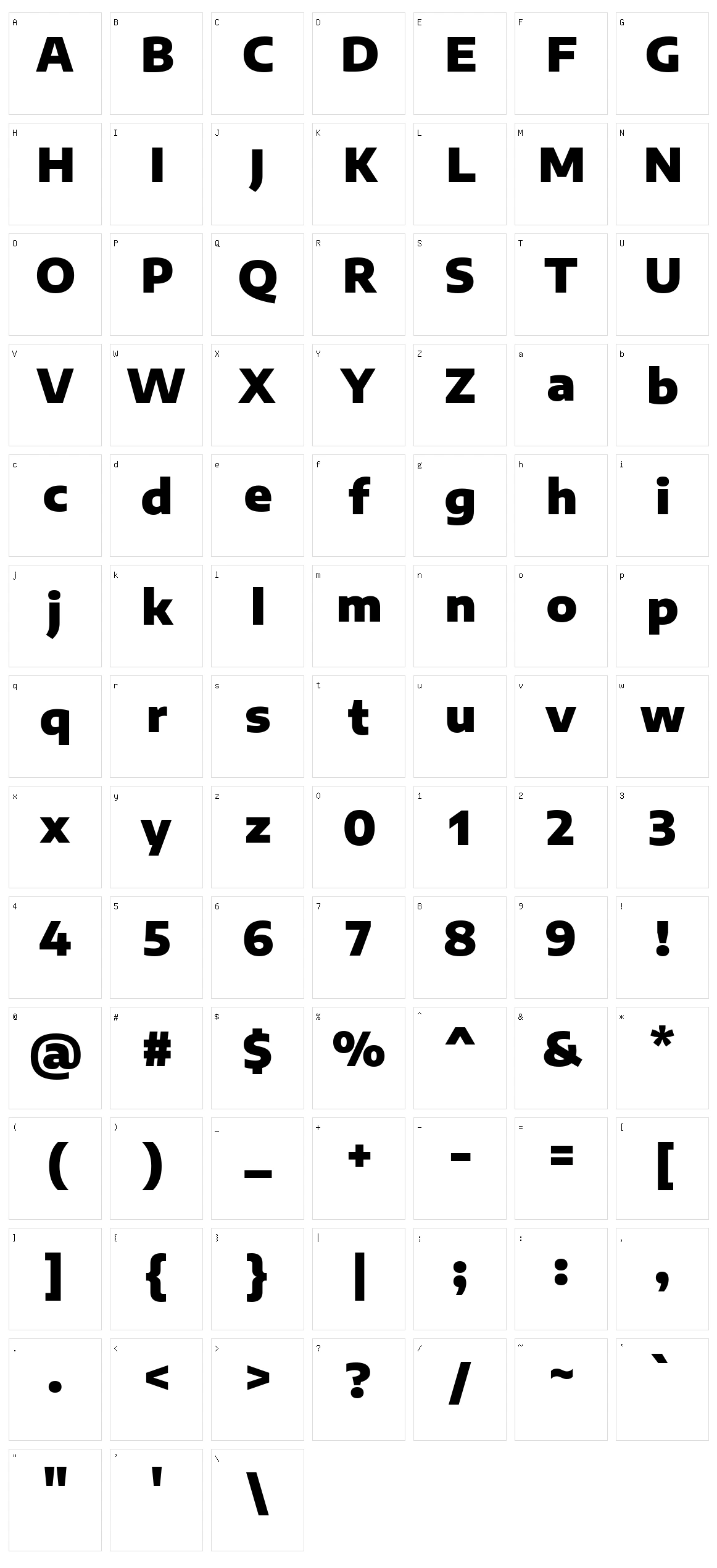 Encode sans semi expanded Character Set