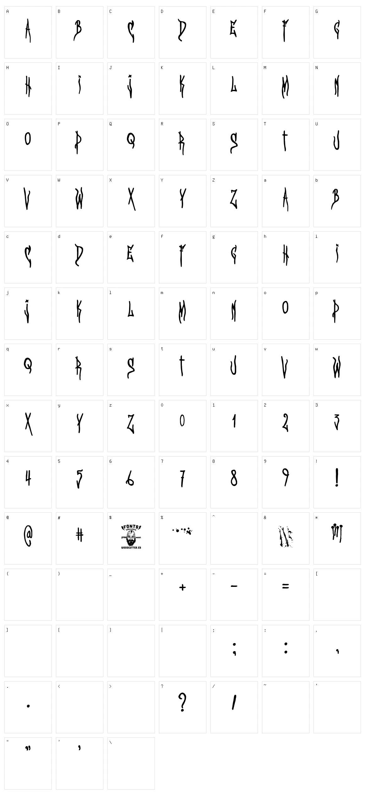 Serial Killer 2021 Character Set