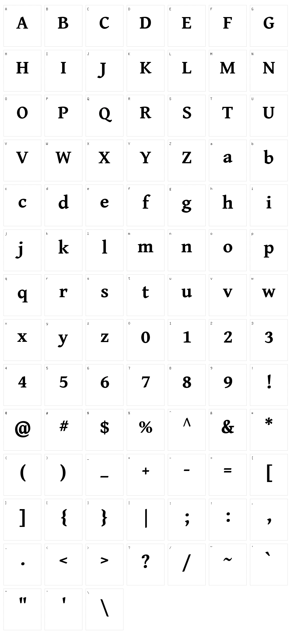 Gentium book plus Character Set