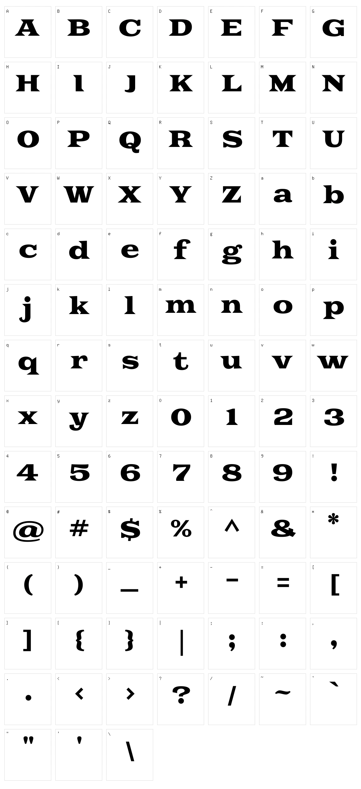 Goblin one Character Set