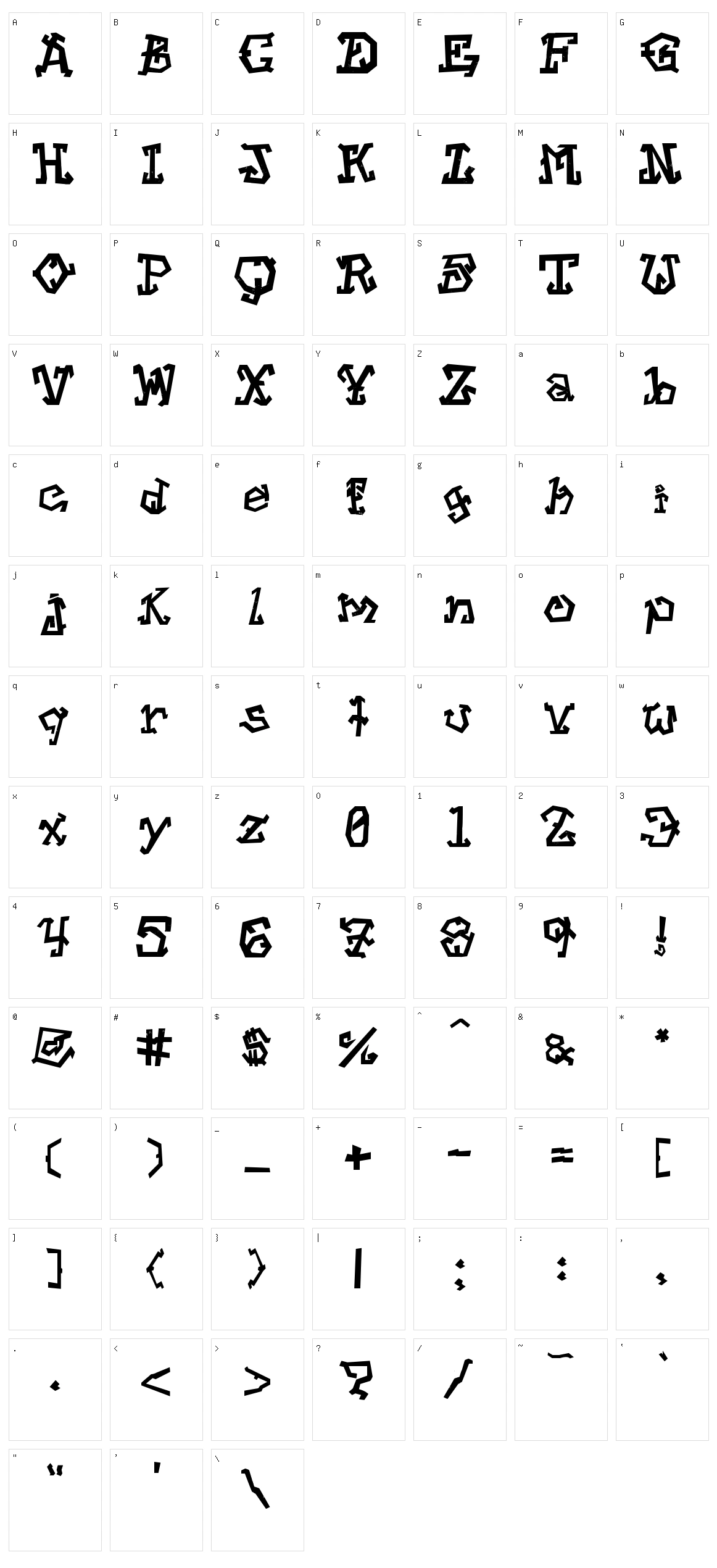 Street Voice!! Character Set