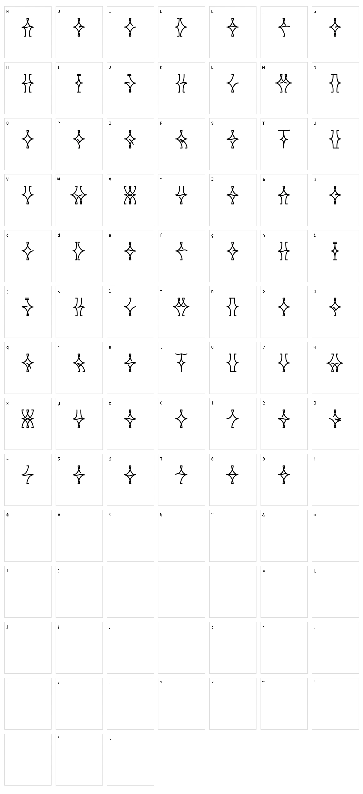 Nelly Character Set