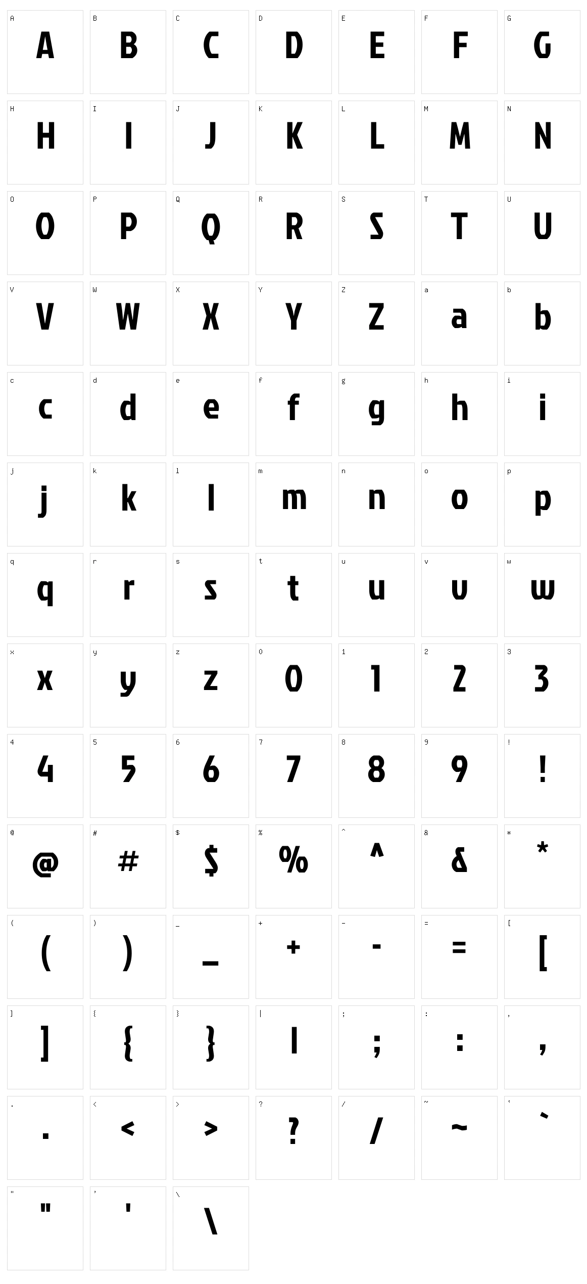 Jockey one Character Set