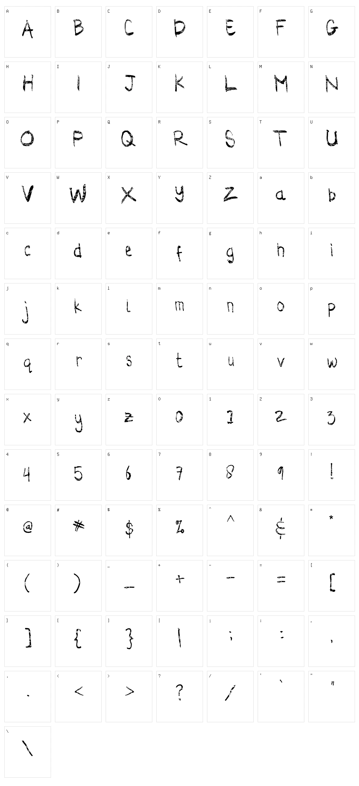 Corona Covid19 Character Set