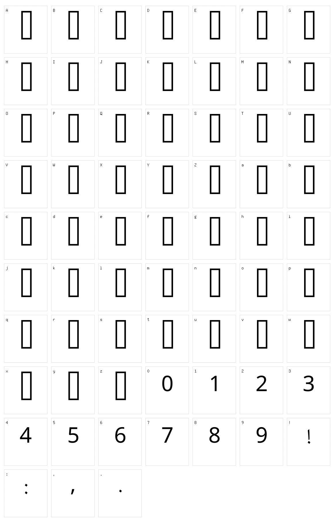 Noto naskh arabic ui Character Set