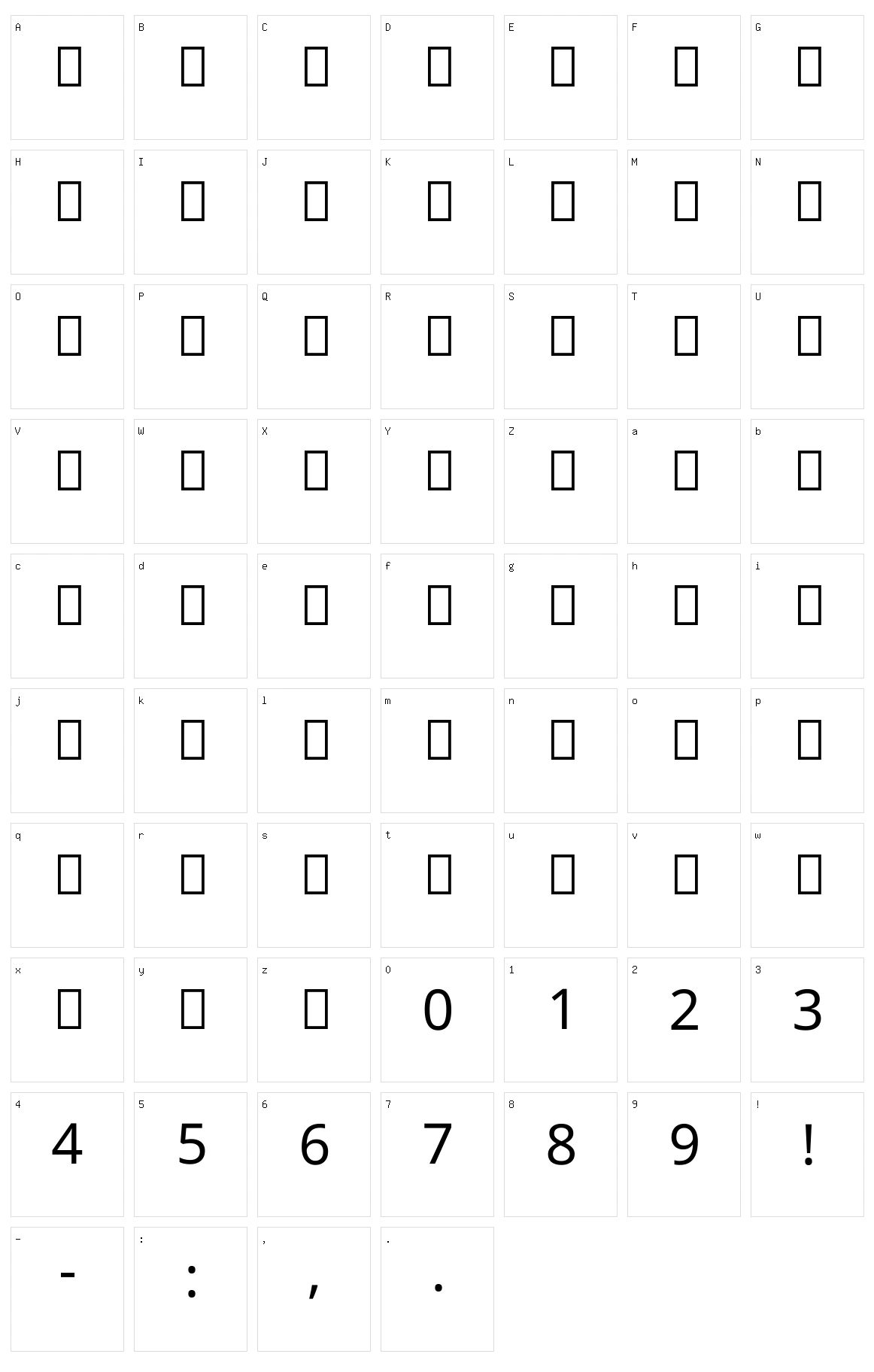 Noto sans arabic ui Character Set