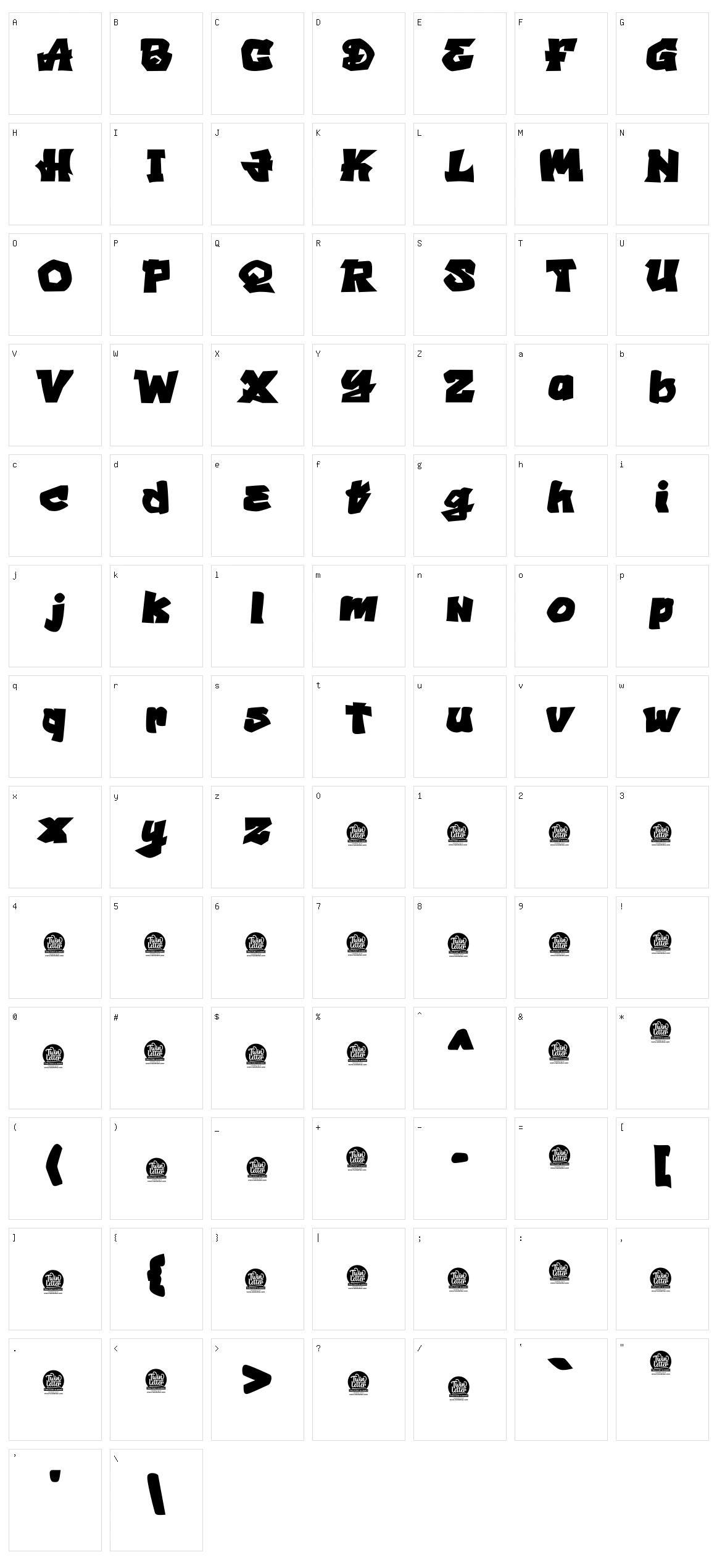 Reach You Character Set