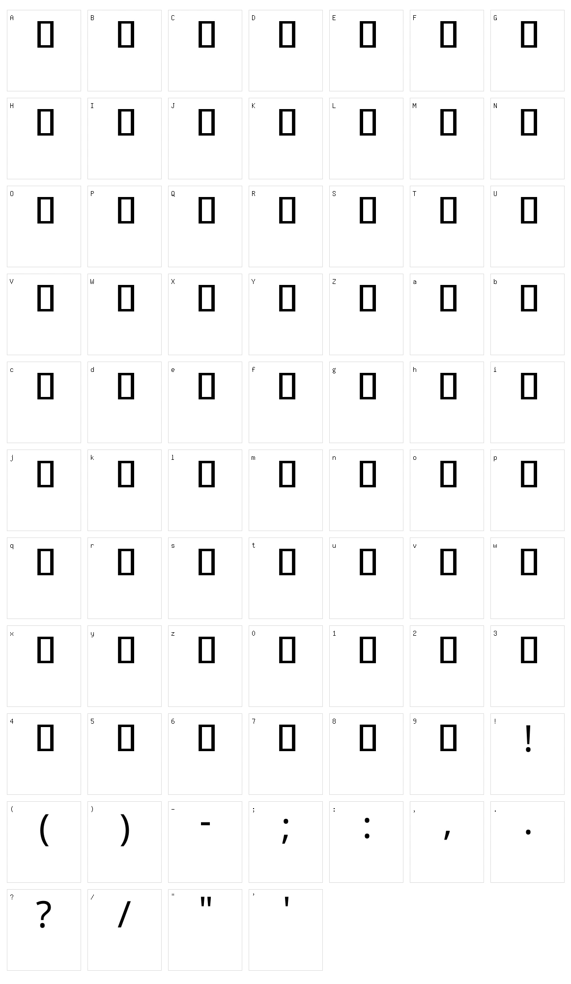 Noto sans khmer ui Character Set
