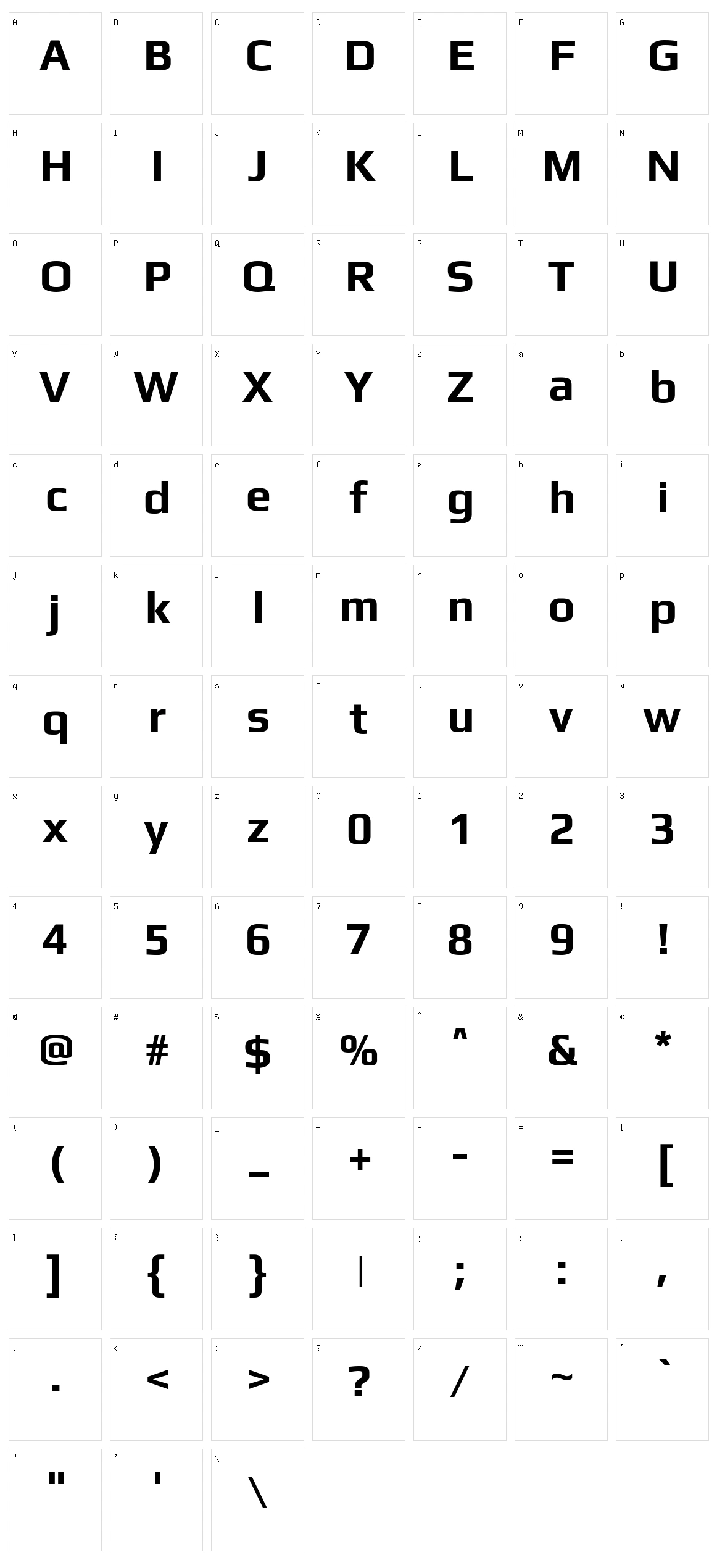 Play Character Set
