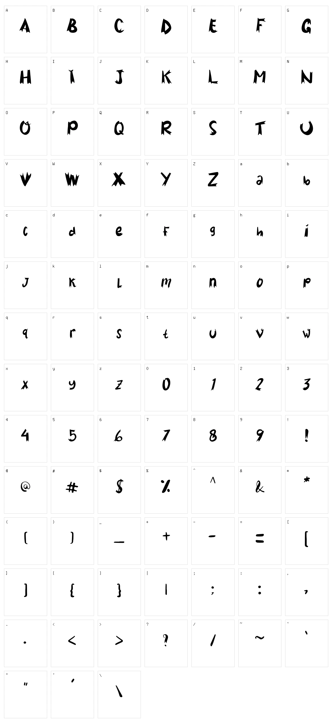 Lost Kingdom Character Set