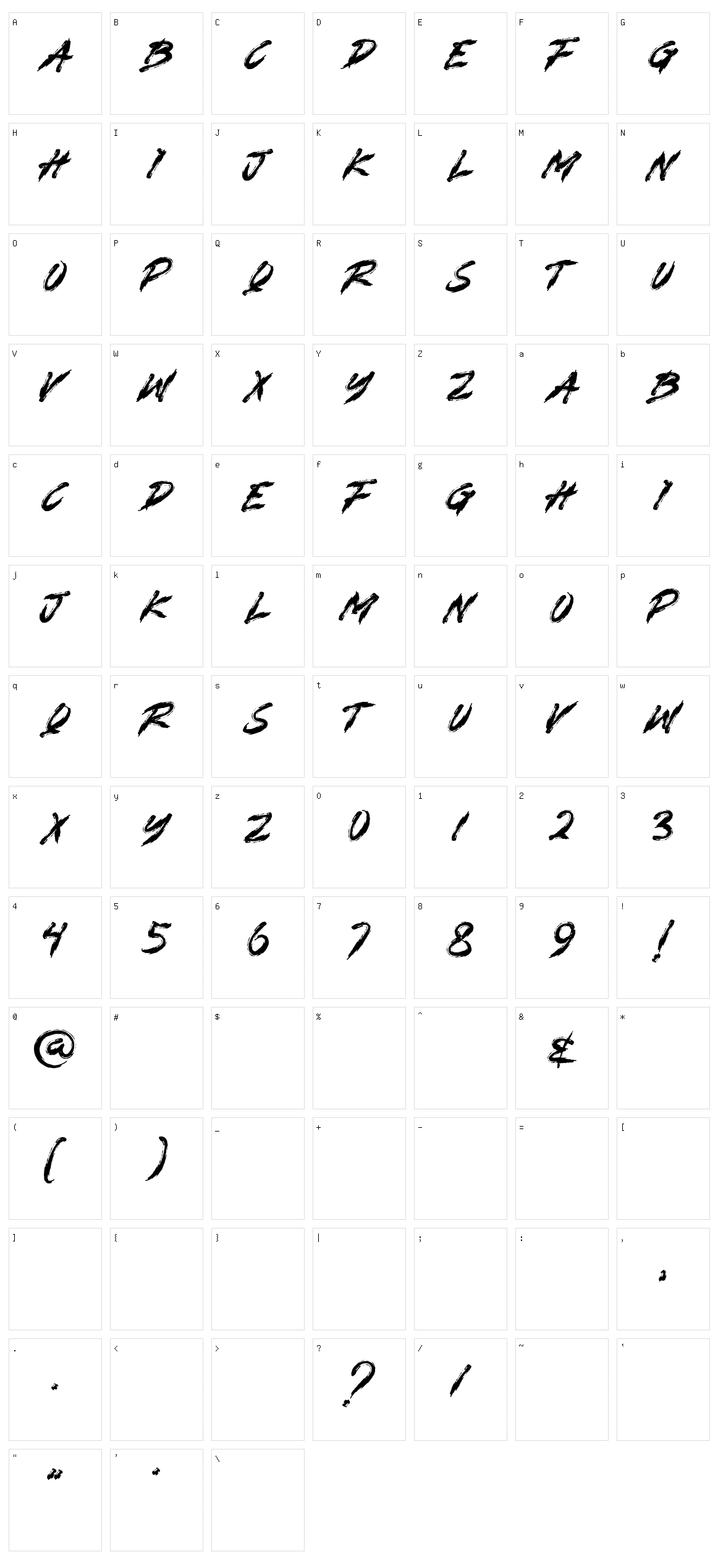 Monstera Character Set