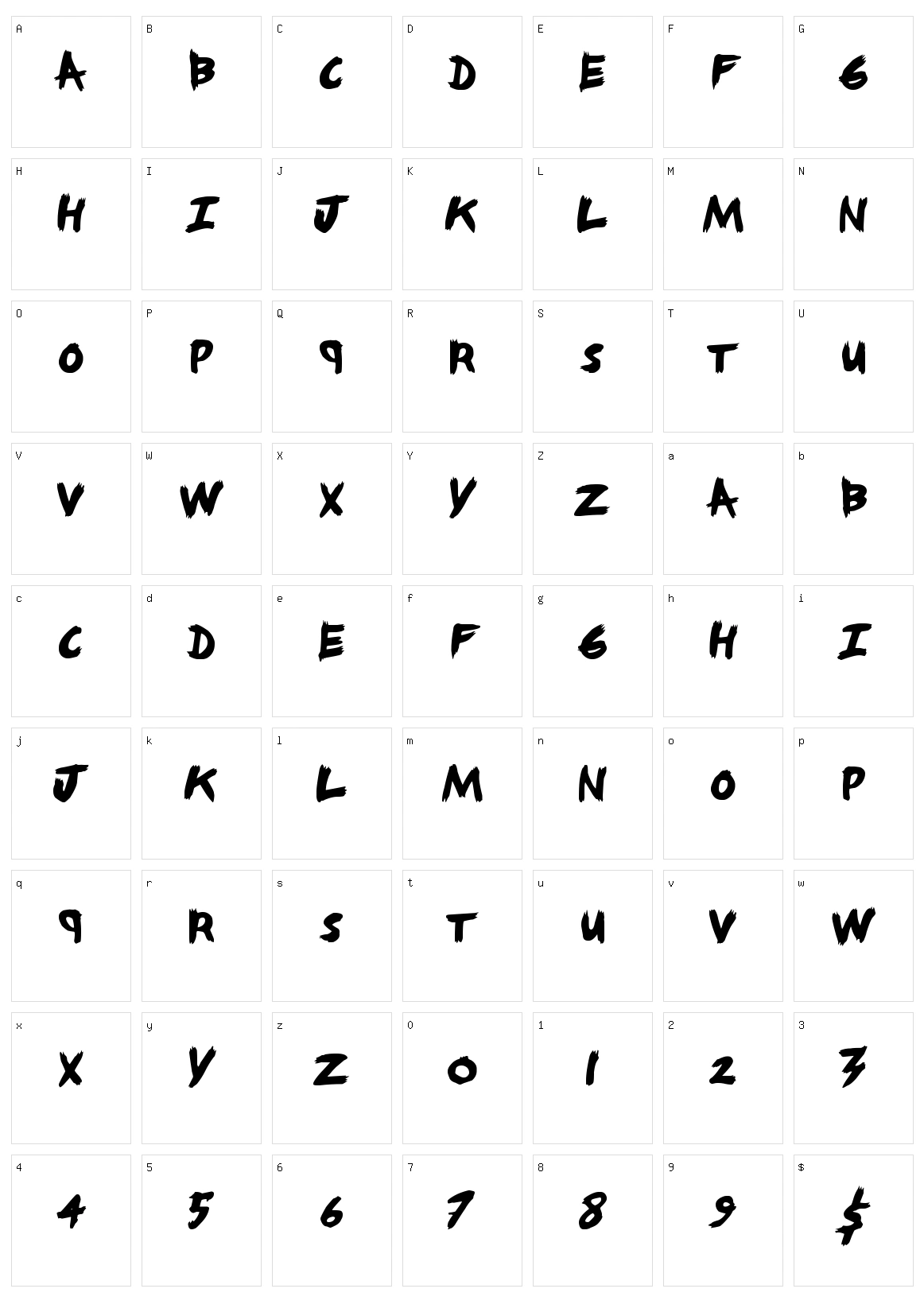 Angry Nerds Character Set