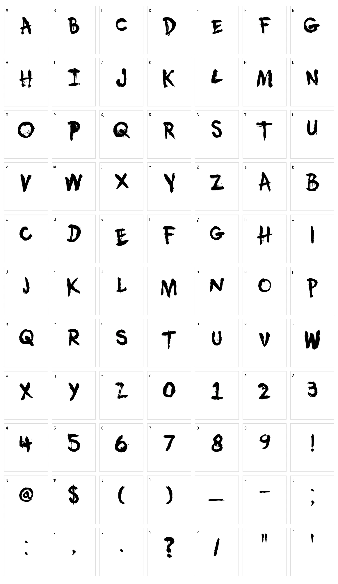 DK Umbilical Noose Character Set