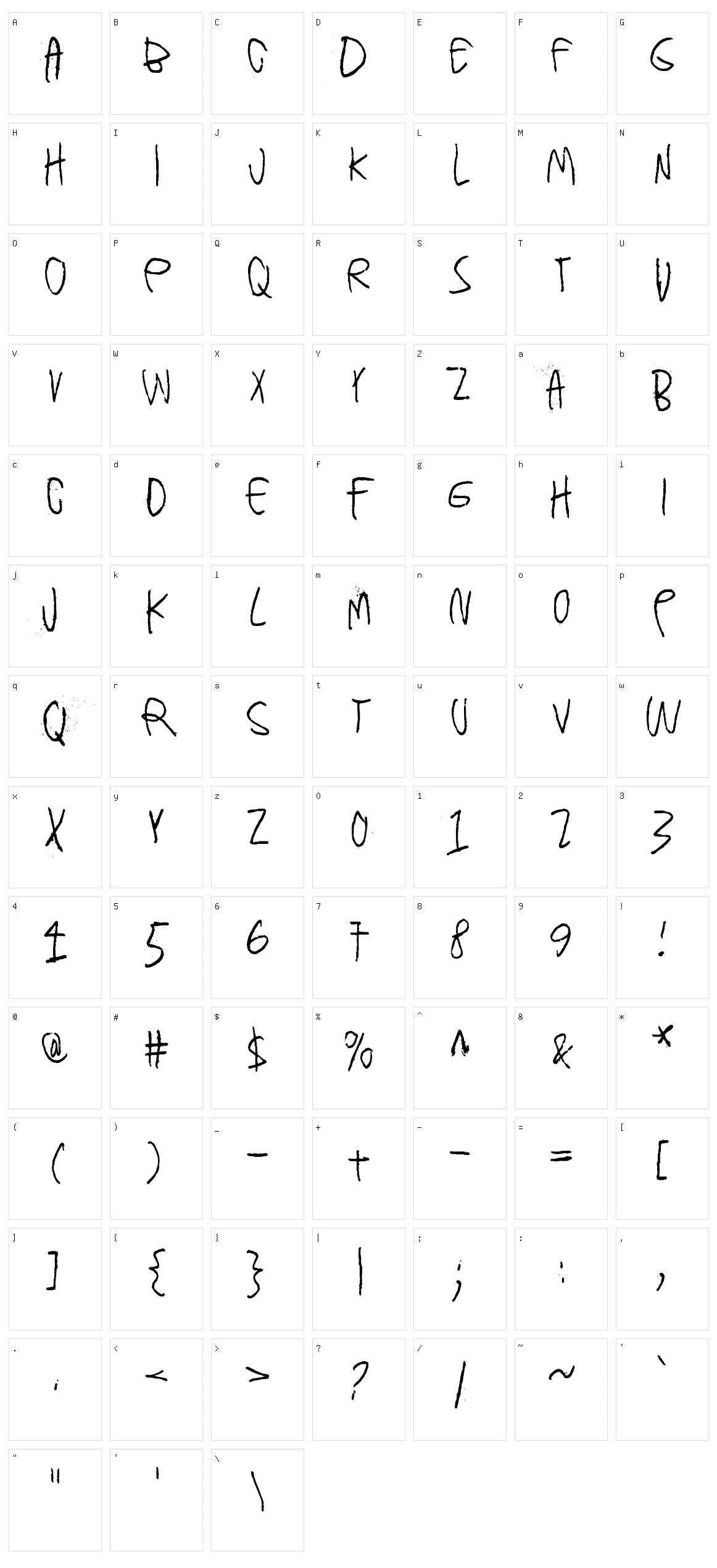 Can you ever see a whole circle Character Set