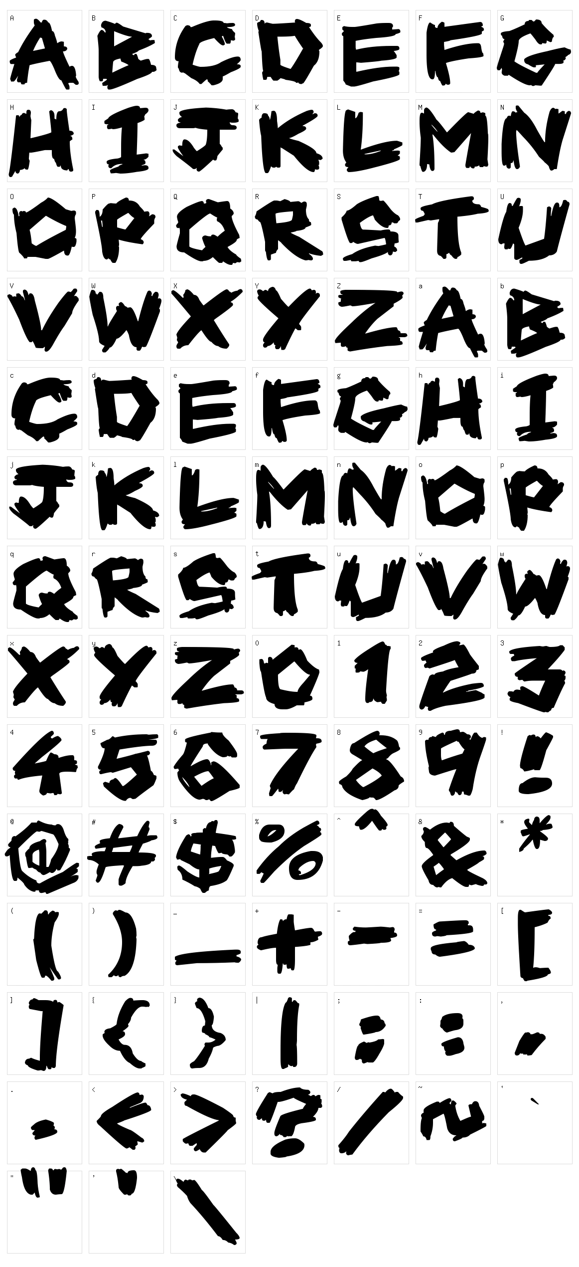Scrapbook Scribblers Character Set