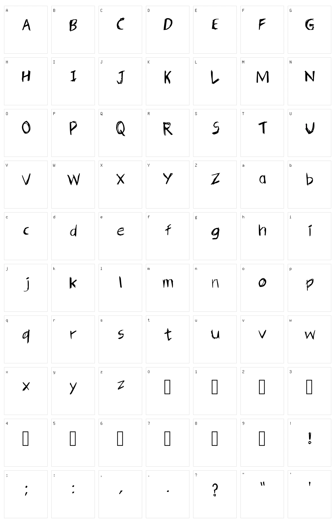Main Character Set